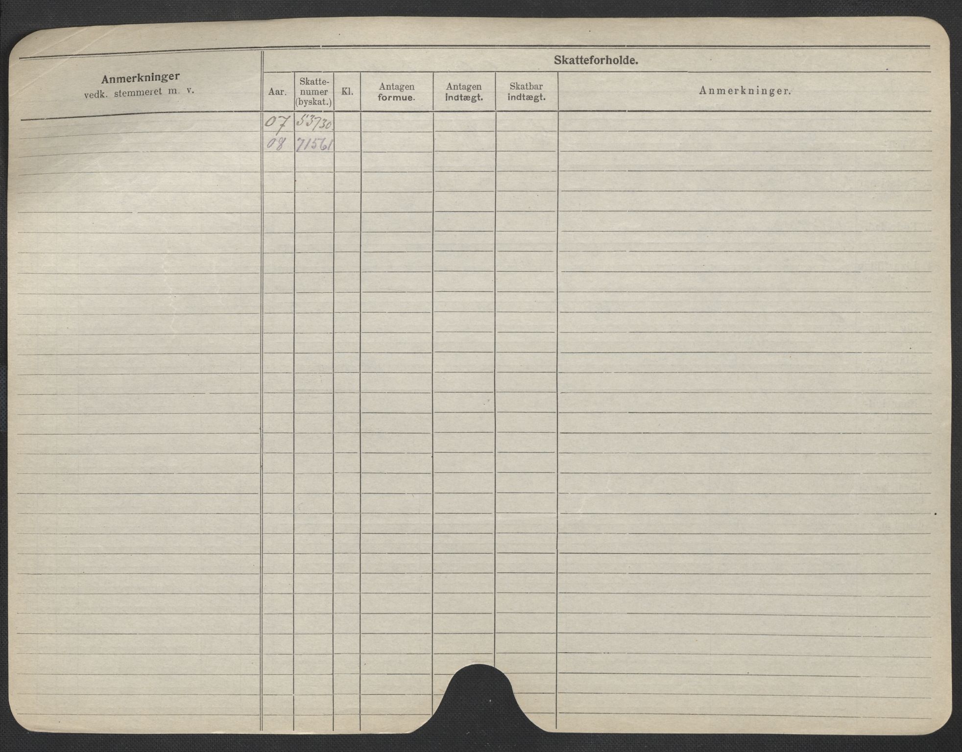Oslo folkeregister, Registerkort, SAO/A-11715/F/Fa/Fac/L0010: Menn, 1906-1914, p. 476b