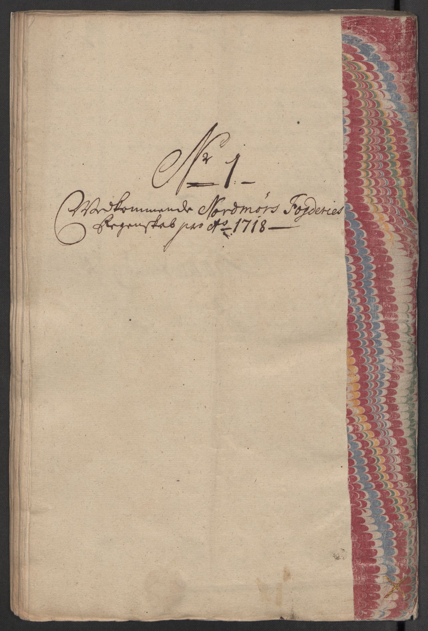Rentekammeret inntil 1814, Reviderte regnskaper, Fogderegnskap, RA/EA-4092/R56/L3751: Fogderegnskap Nordmøre, 1718, p. 77