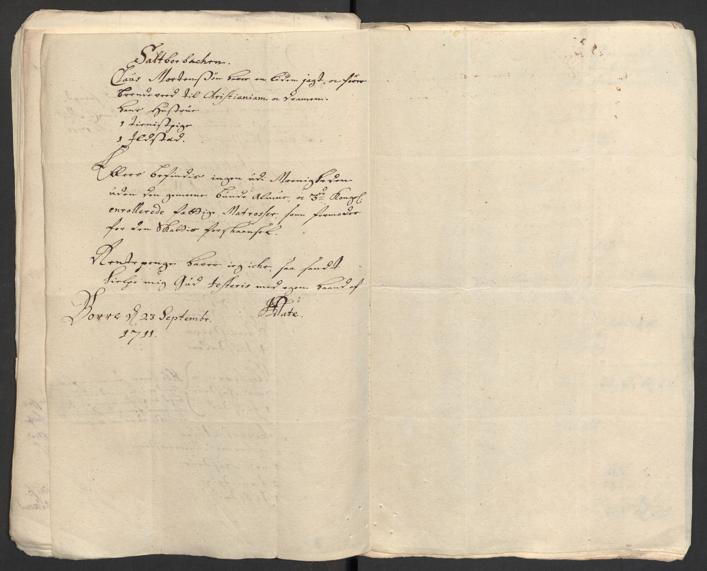 Rentekammeret inntil 1814, Reviderte regnskaper, Fogderegnskap, RA/EA-4092/R32/L1876: Fogderegnskap Jarlsberg grevskap, 1711, p. 326