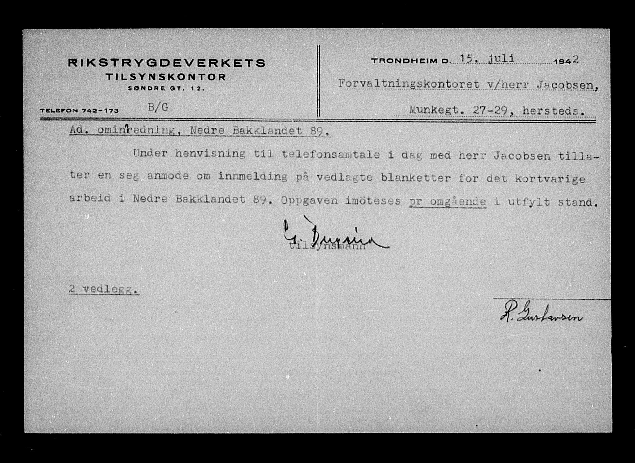 Justisdepartementet, Tilbakeføringskontoret for inndratte formuer, RA/S-1564/H/Hc/Hca/L0906: --, 1945-1947, p. 256