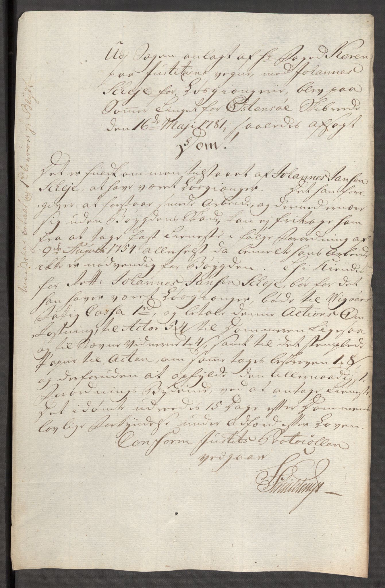 Rentekammeret inntil 1814, Reviderte regnskaper, Fogderegnskap, RA/EA-4092/R48/L3097: Fogderegnskap Sunnhordland og Hardanger, 1781, p. 271