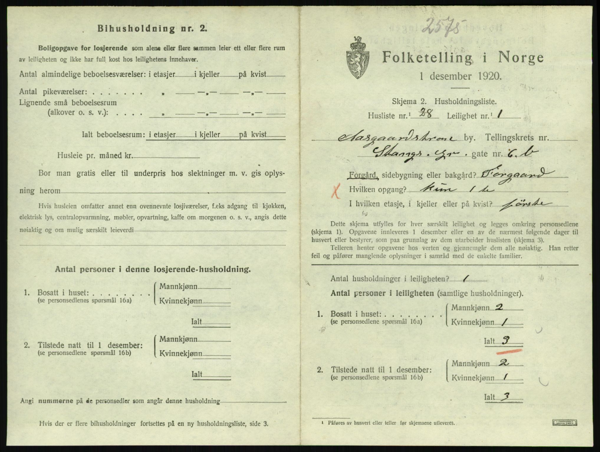 SAKO, 1920 census for Åsgårdstrand, 1920, p. 375