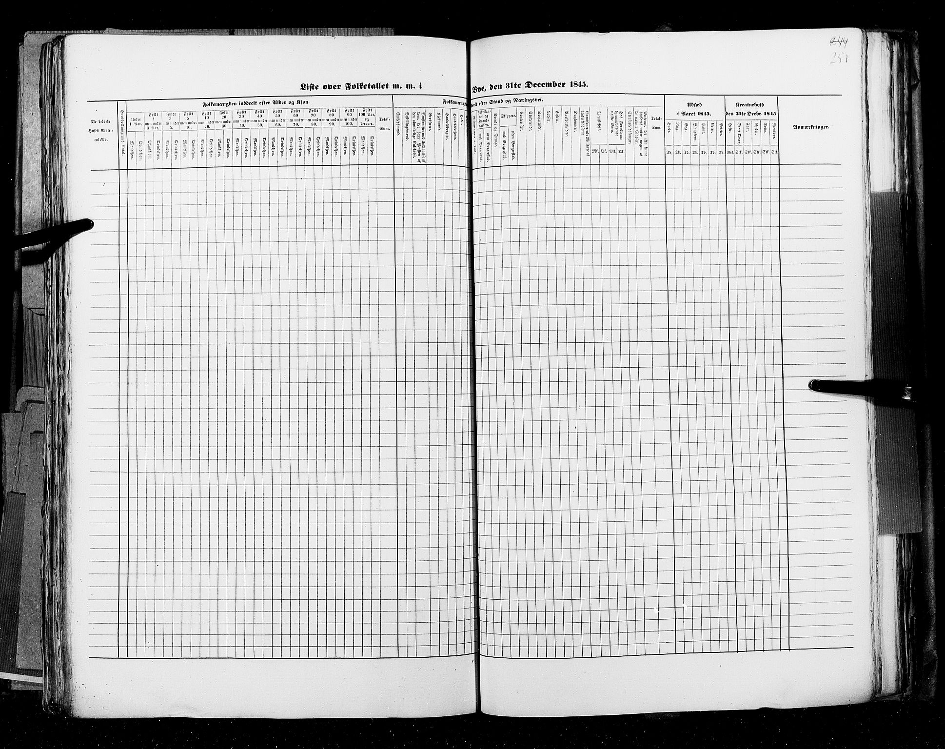 RA, Census 1845, vol. 11: Cities, 1845, p. 252