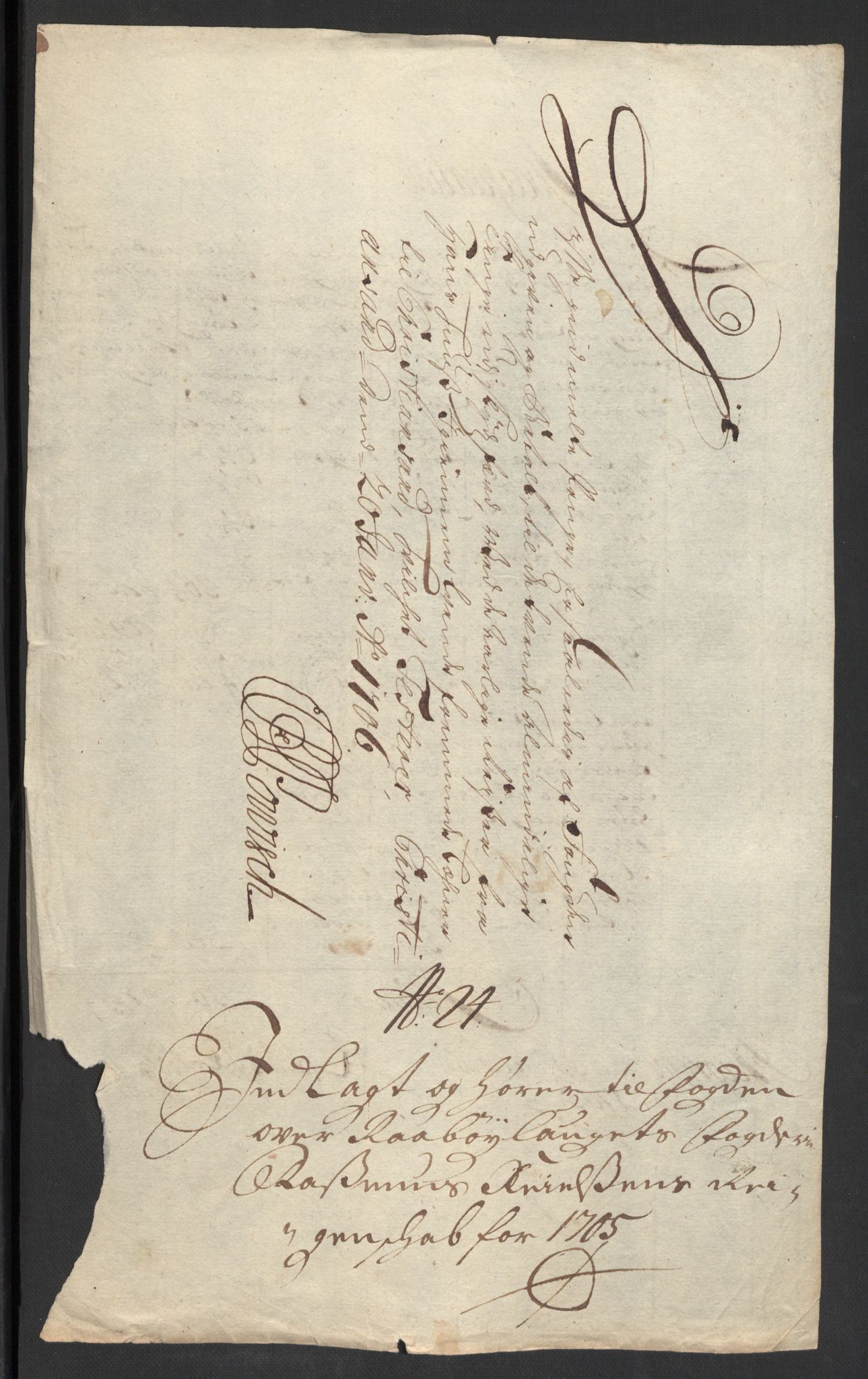 Rentekammeret inntil 1814, Reviderte regnskaper, Fogderegnskap, AV/RA-EA-4092/R40/L2447: Fogderegnskap Råbyggelag, 1703-1705, p. 455