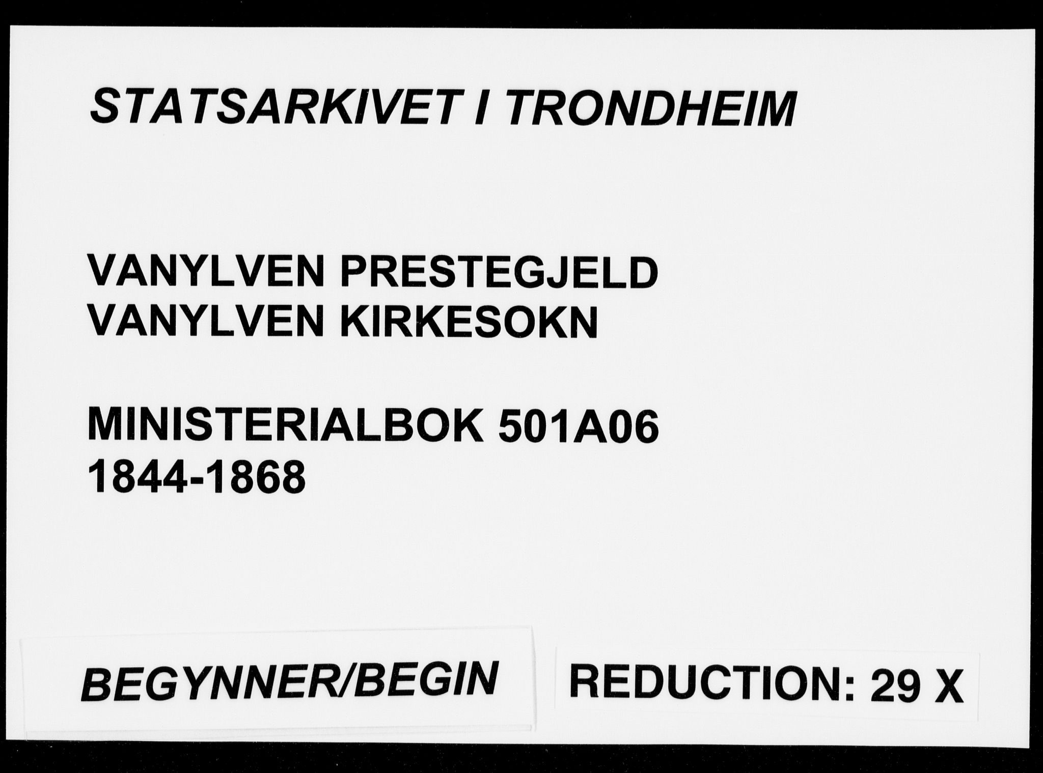 Ministerialprotokoller, klokkerbøker og fødselsregistre - Møre og Romsdal, SAT/A-1454/501/L0006: Parish register (official) no. 501A06, 1844-1868