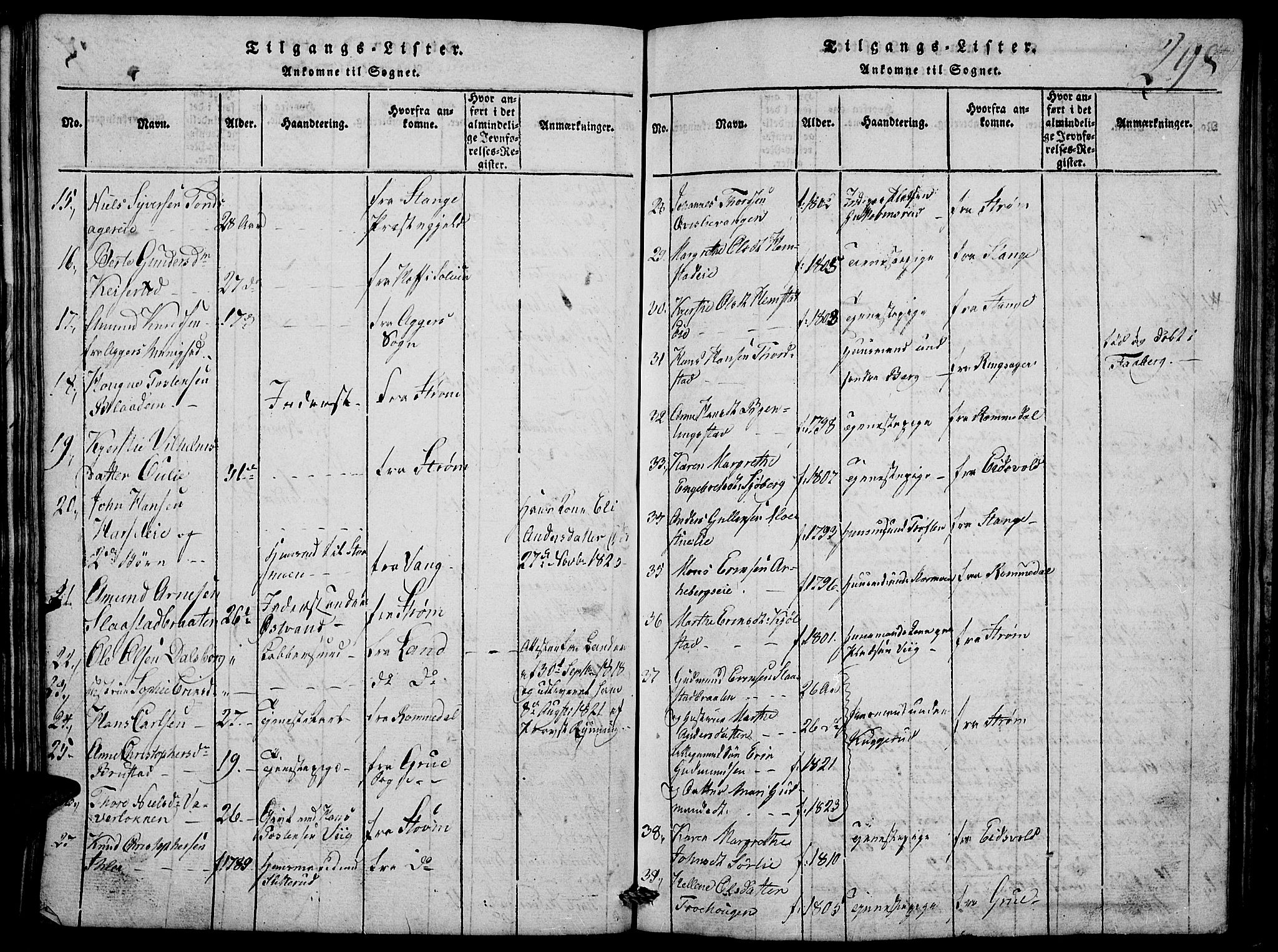 Nord-Odal prestekontor, AV/SAH-PREST-032/H/Ha/Hab/L0001: Parish register (copy) no. 1, 1819-1838, p. 298