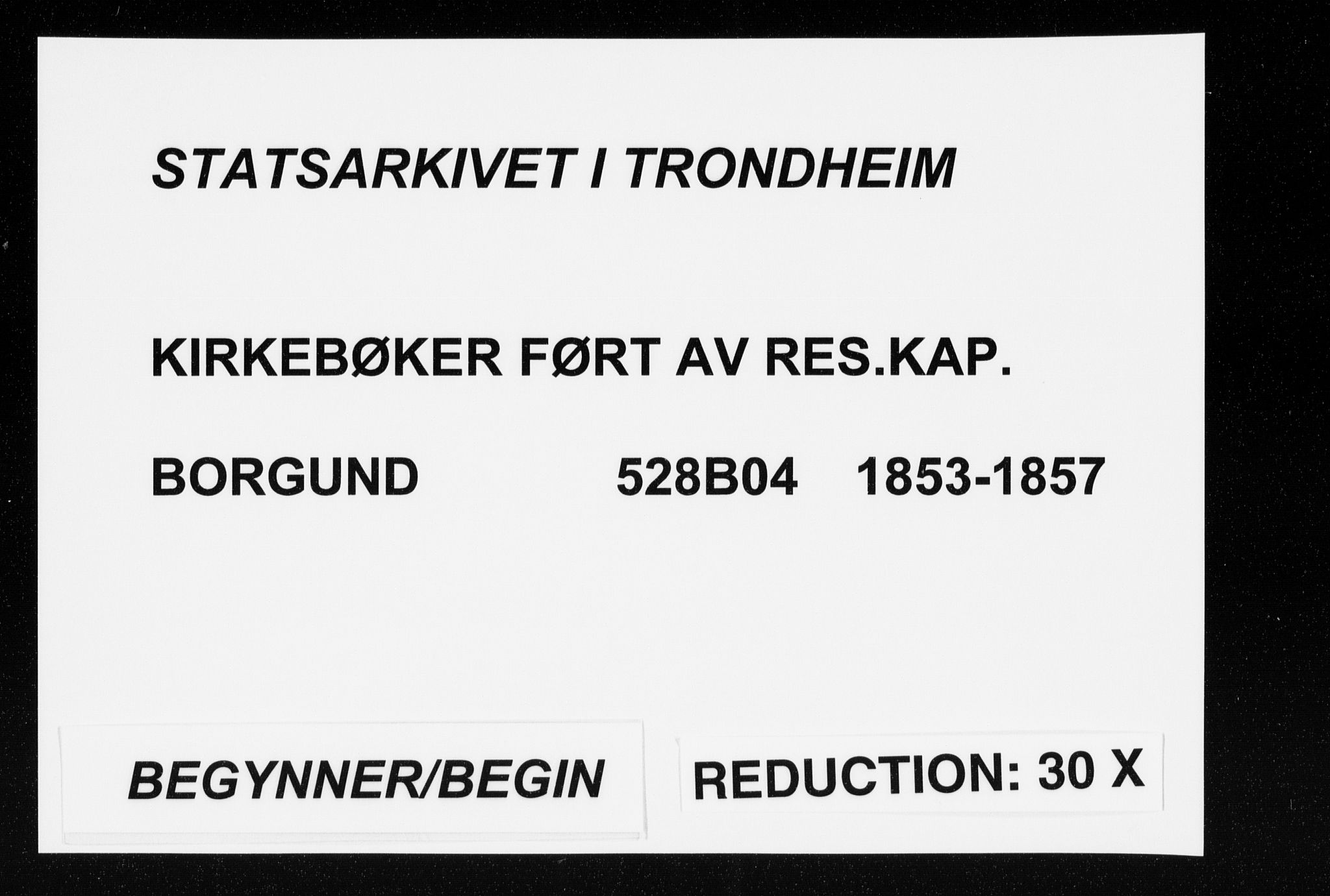 Ministerialprotokoller, klokkerbøker og fødselsregistre - Møre og Romsdal, SAT/A-1454/528/L0416: Curate's parish register no. 528B04, 1853-1857