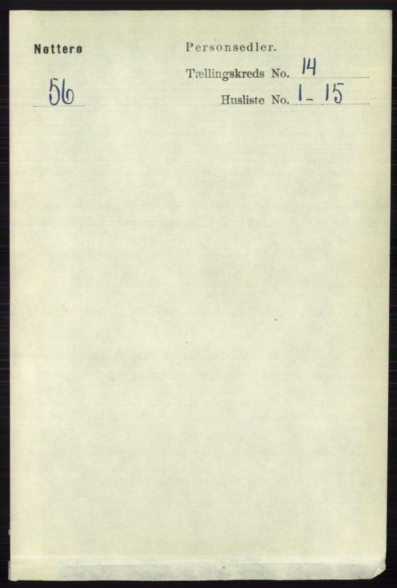 RA, 1891 census for 0722 Nøtterøy, 1891, p. 7528