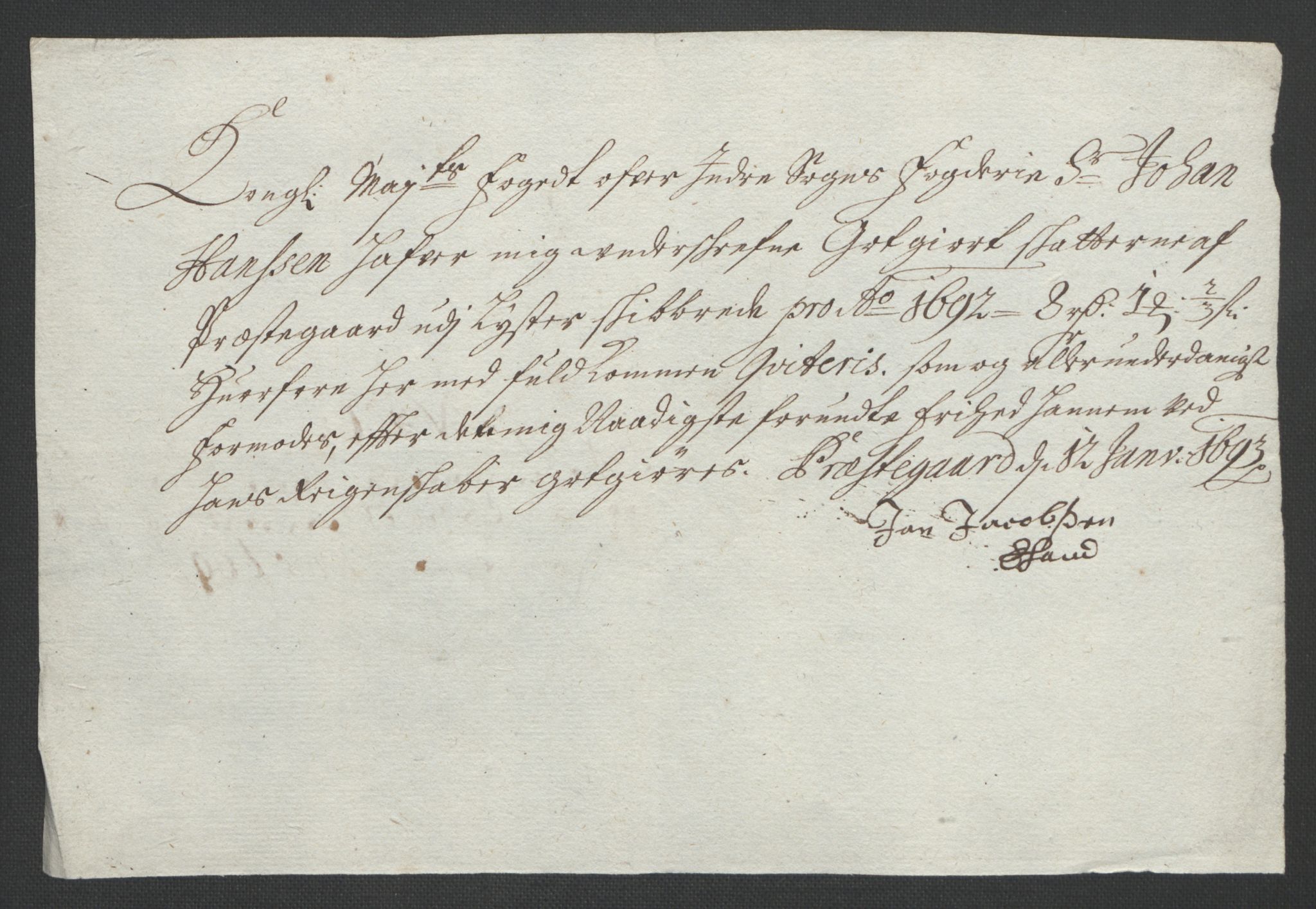 Rentekammeret inntil 1814, Reviderte regnskaper, Fogderegnskap, AV/RA-EA-4092/R52/L3306: Fogderegnskap Sogn, 1691-1692, p. 112