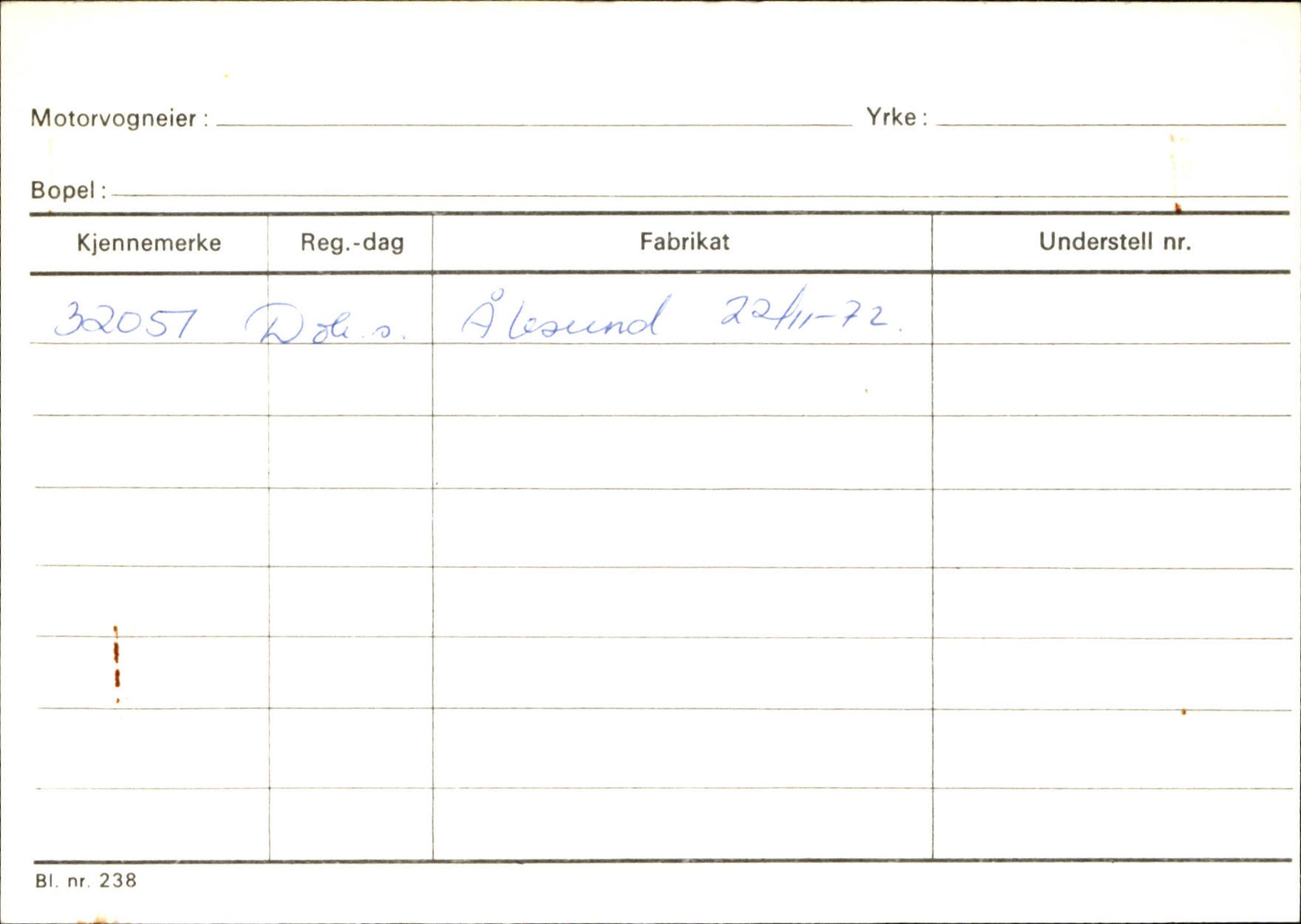 Statens vegvesen, Sogn og Fjordane vegkontor, SAB/A-5301/4/F/L0132: Eigarregister Askvoll A-Å. Balestrand A-Å, 1945-1975, p. 881