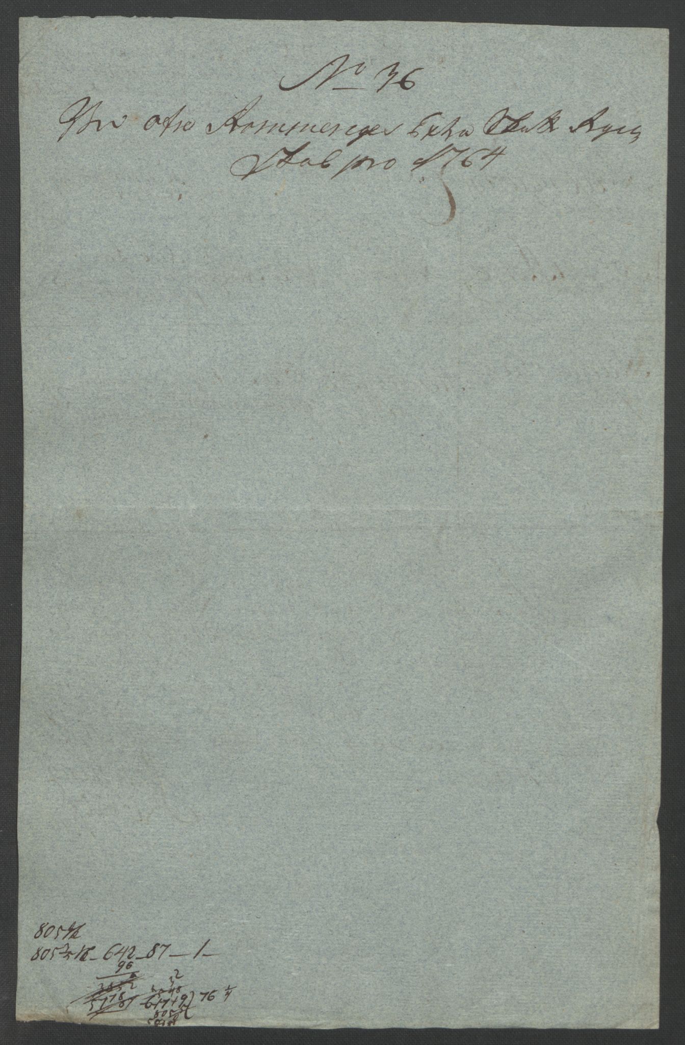 Rentekammeret inntil 1814, Reviderte regnskaper, Fogderegnskap, RA/EA-4092/R12/L0804: Ekstraskatten Øvre Romerike, 1764, p. 78
