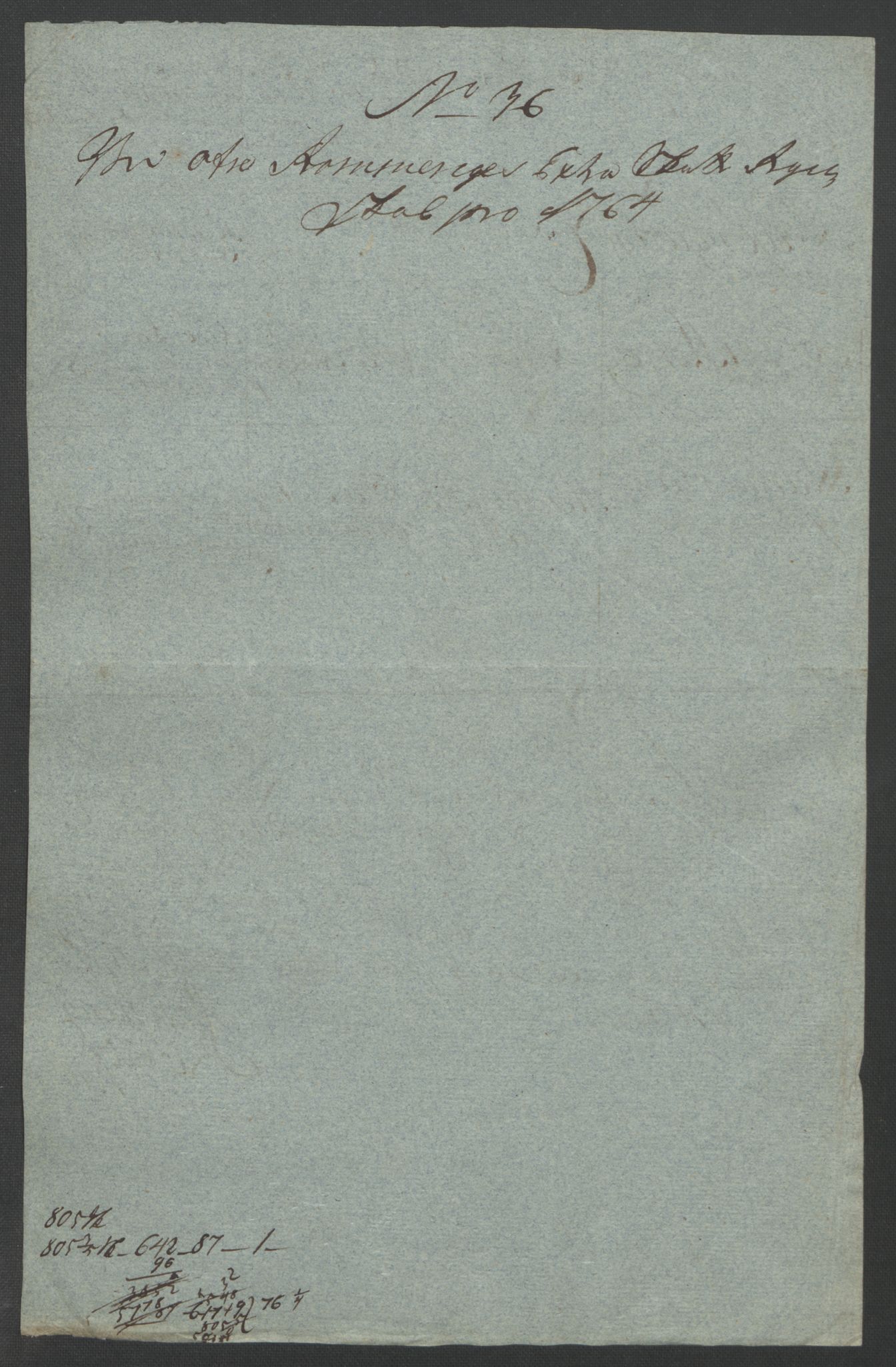 Rentekammeret inntil 1814, Reviderte regnskaper, Fogderegnskap, AV/RA-EA-4092/R12/L0804: Ekstraskatten Øvre Romerike, 1764, p. 78