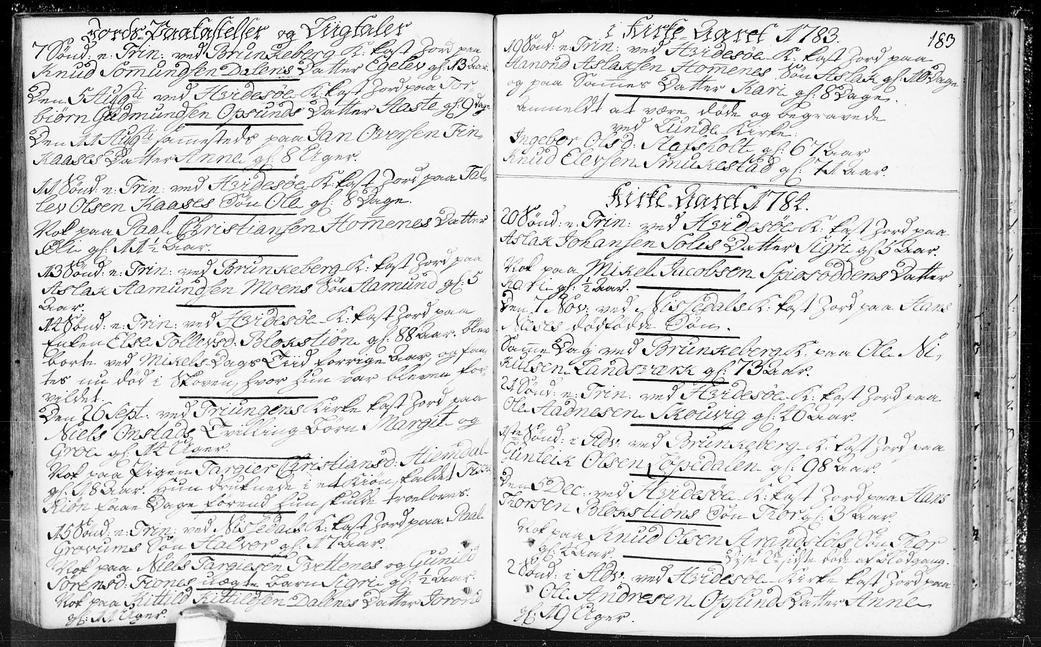 Kviteseid kirkebøker, SAKO/A-276/F/Fa/L0002: Parish register (official) no. I 2, 1773-1786, p. 183