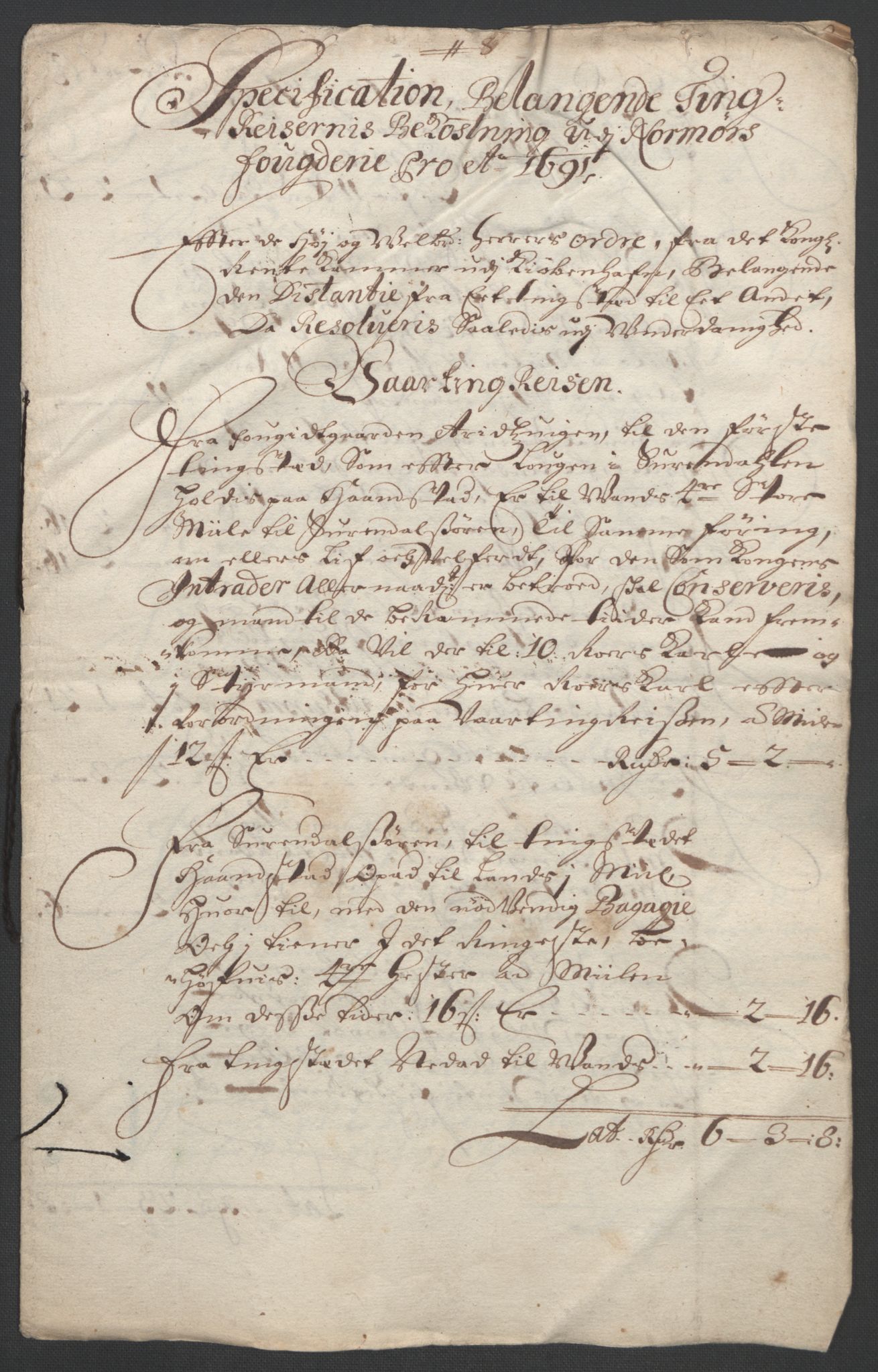 Rentekammeret inntil 1814, Reviderte regnskaper, Fogderegnskap, AV/RA-EA-4092/R56/L3734: Fogderegnskap Nordmøre, 1690-1691, p. 454