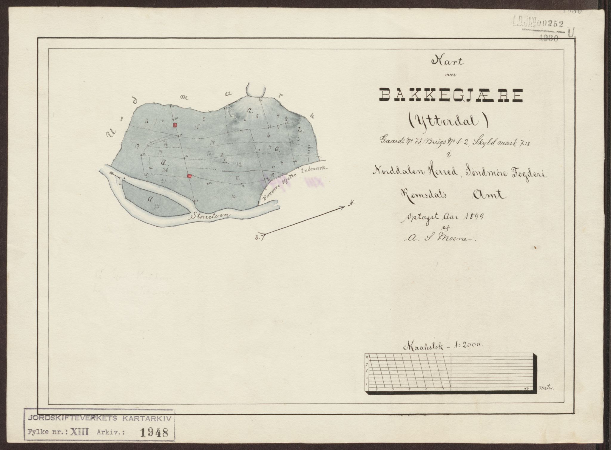 Jordskifteverkets kartarkiv, RA/S-3929/T, 1859-1988, p. 2359