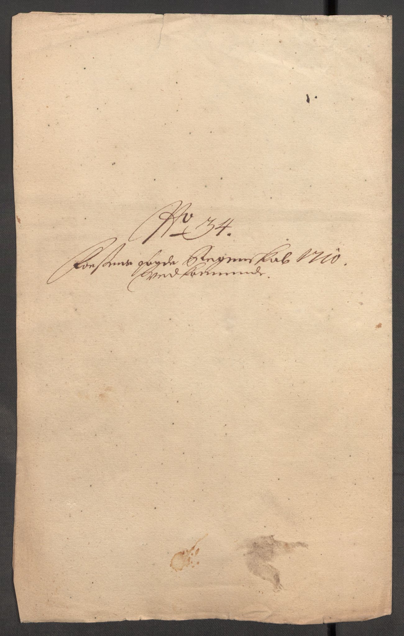 Rentekammeret inntil 1814, Reviderte regnskaper, Fogderegnskap, AV/RA-EA-4092/R57/L3859: Fogderegnskap Fosen, 1710, p. 190