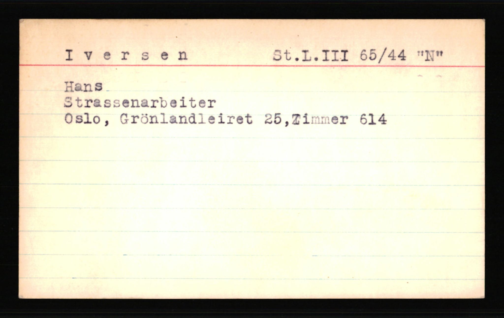 SS- und Polizeigericht Nord (IX), AV/RA-RAFA-3182/0001/C/Ca/L0003: kartotekkort for personer alfabetisk på etternavn: H-Joha, 1940-1945, p. 528