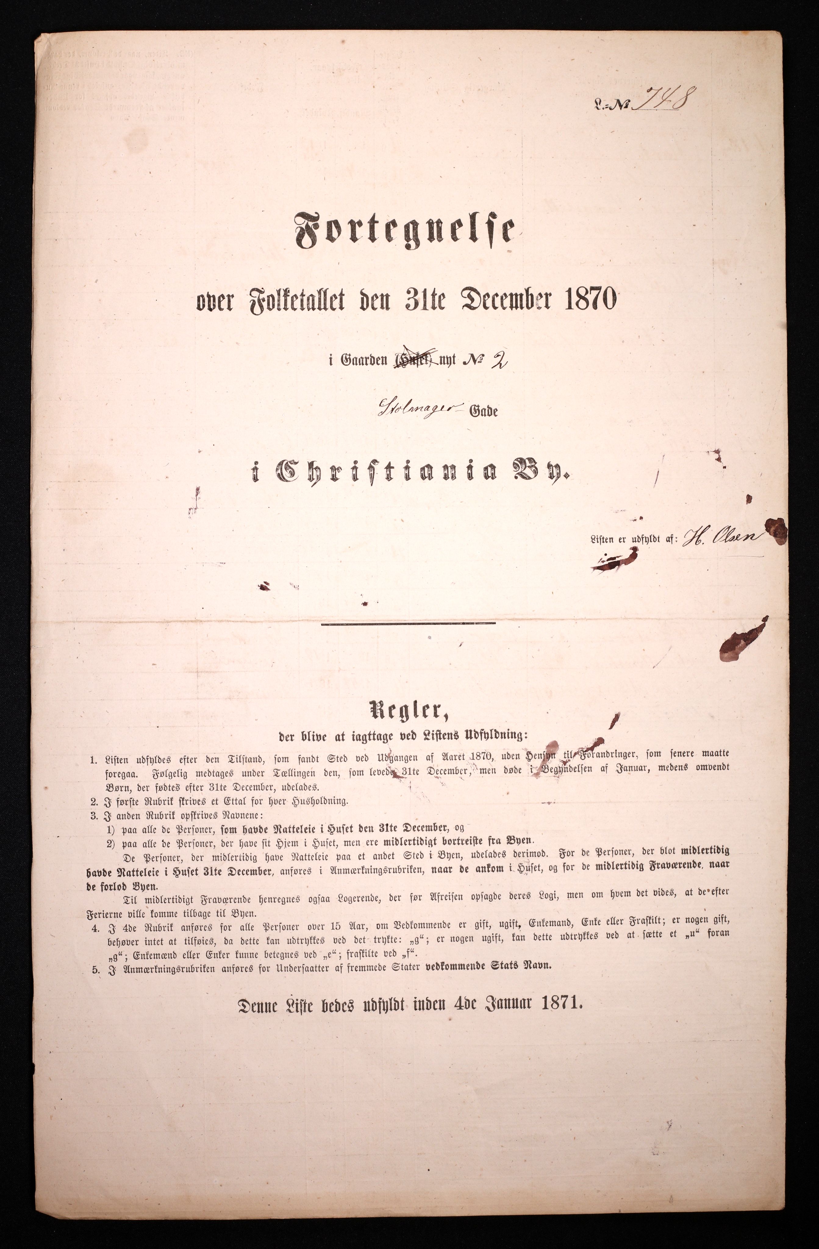 RA, 1870 census for 0301 Kristiania, 1870, p. 3620