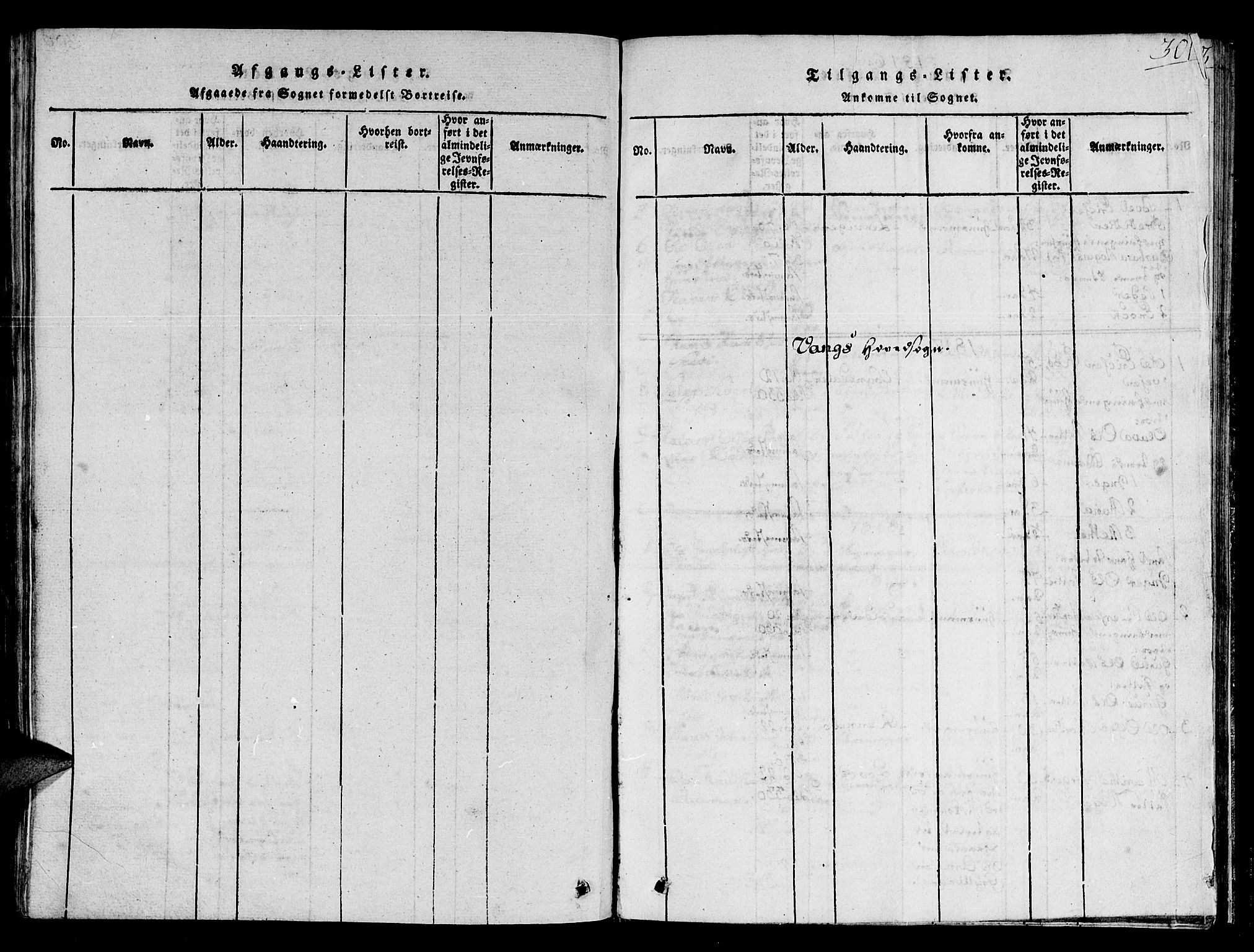 Ministerialprotokoller, klokkerbøker og fødselsregistre - Sør-Trøndelag, SAT/A-1456/678/L0895: Parish register (official) no. 678A05 /1, 1816-1821, p. 301