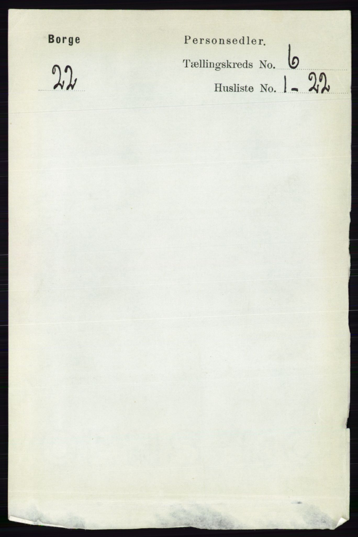 RA, 1891 census for 0113 Borge, 1891, p. 3035