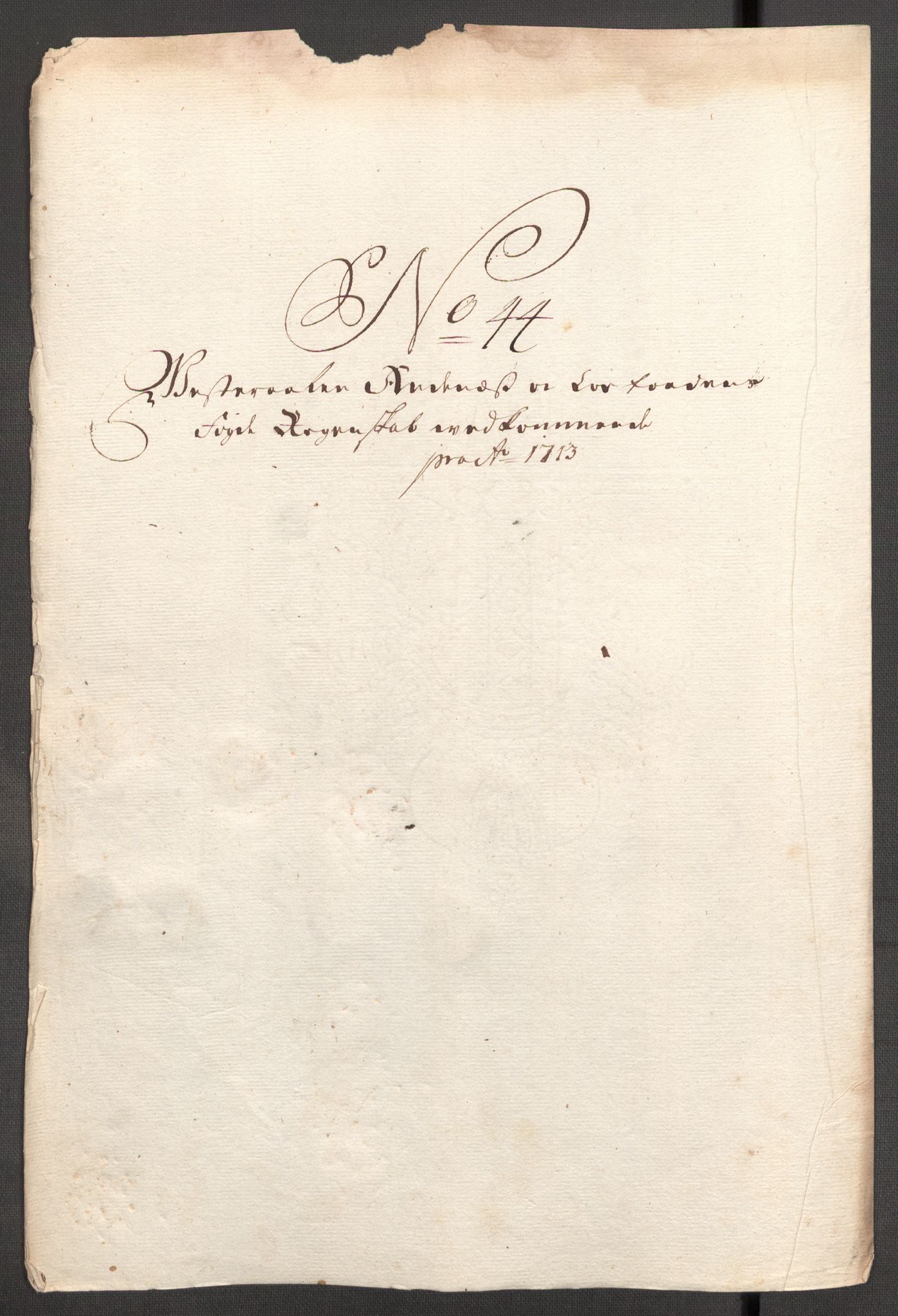 Rentekammeret inntil 1814, Reviderte regnskaper, Fogderegnskap, AV/RA-EA-4092/R67/L4679: Fogderegnskap Vesterålen, Andenes og Lofoten, 1711-1713, p. 279