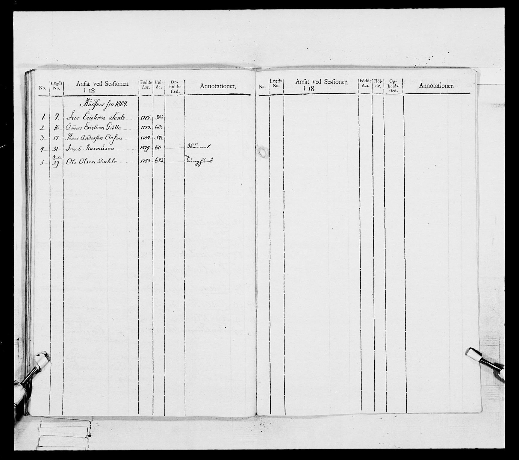 Generalitets- og kommissariatskollegiet, Det kongelige norske kommissariatskollegium, RA/EA-5420/E/Eh/L0082: 2. Trondheimske nasjonale infanteriregiment, 1804, p. 232