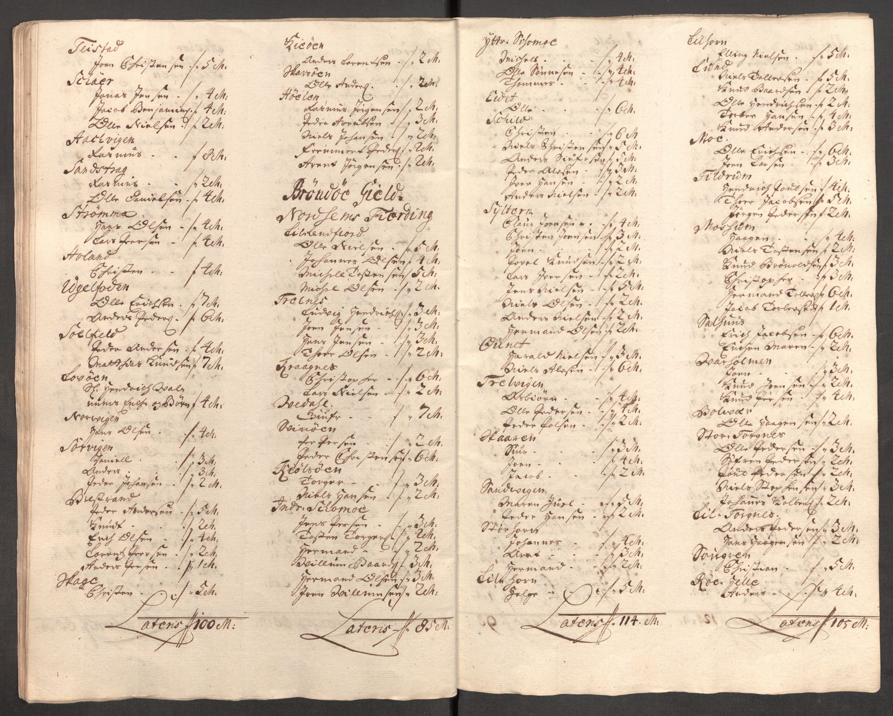 Rentekammeret inntil 1814, Reviderte regnskaper, Fogderegnskap, AV/RA-EA-4092/R65/L4511: Fogderegnskap Helgeland, 1710-1711, p. 496