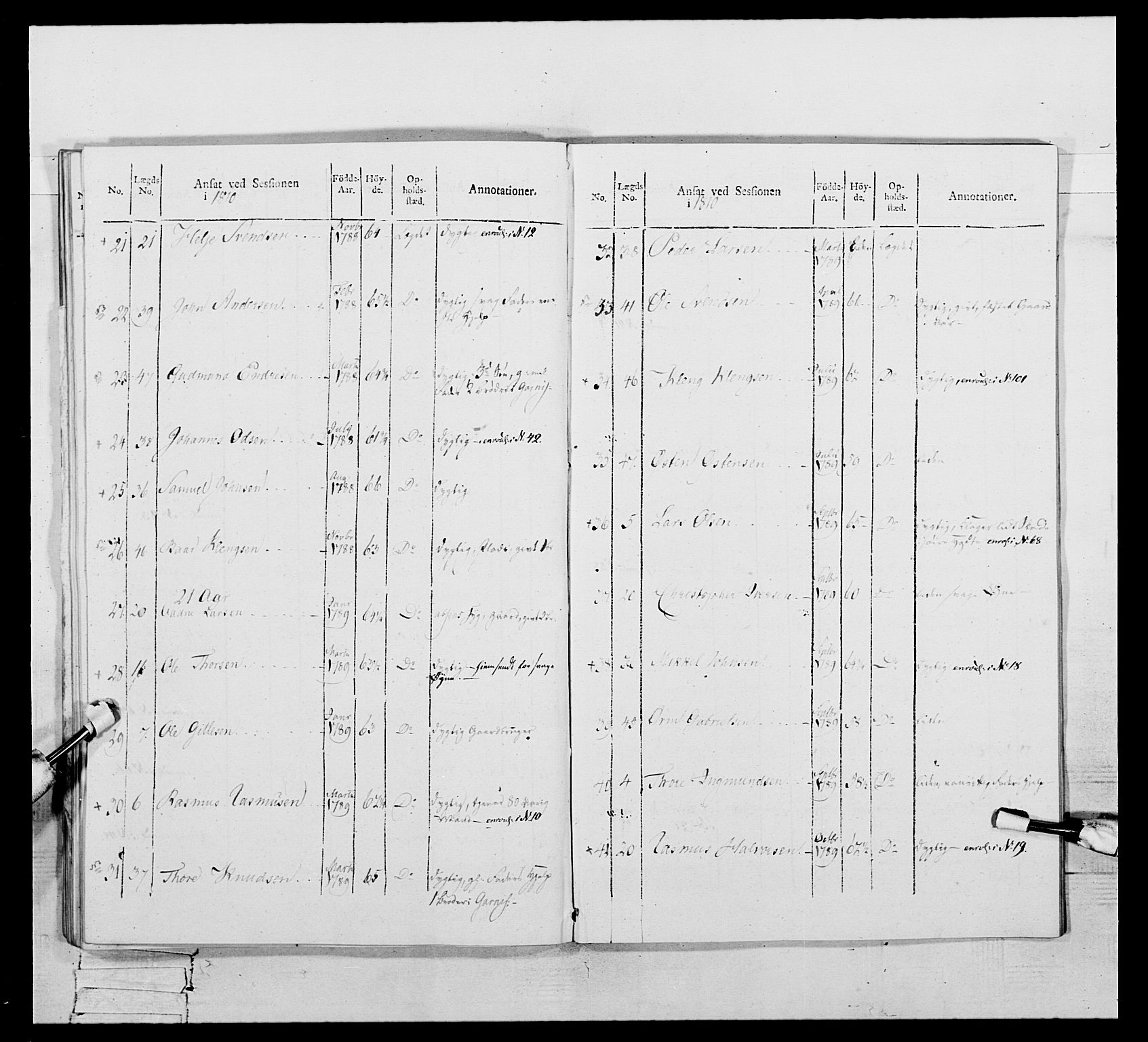 Generalitets- og kommissariatskollegiet, Det kongelige norske kommissariatskollegium, RA/EA-5420/E/Eh/L0111: Vesterlenske nasjonale infanteriregiment, 1810, p. 433