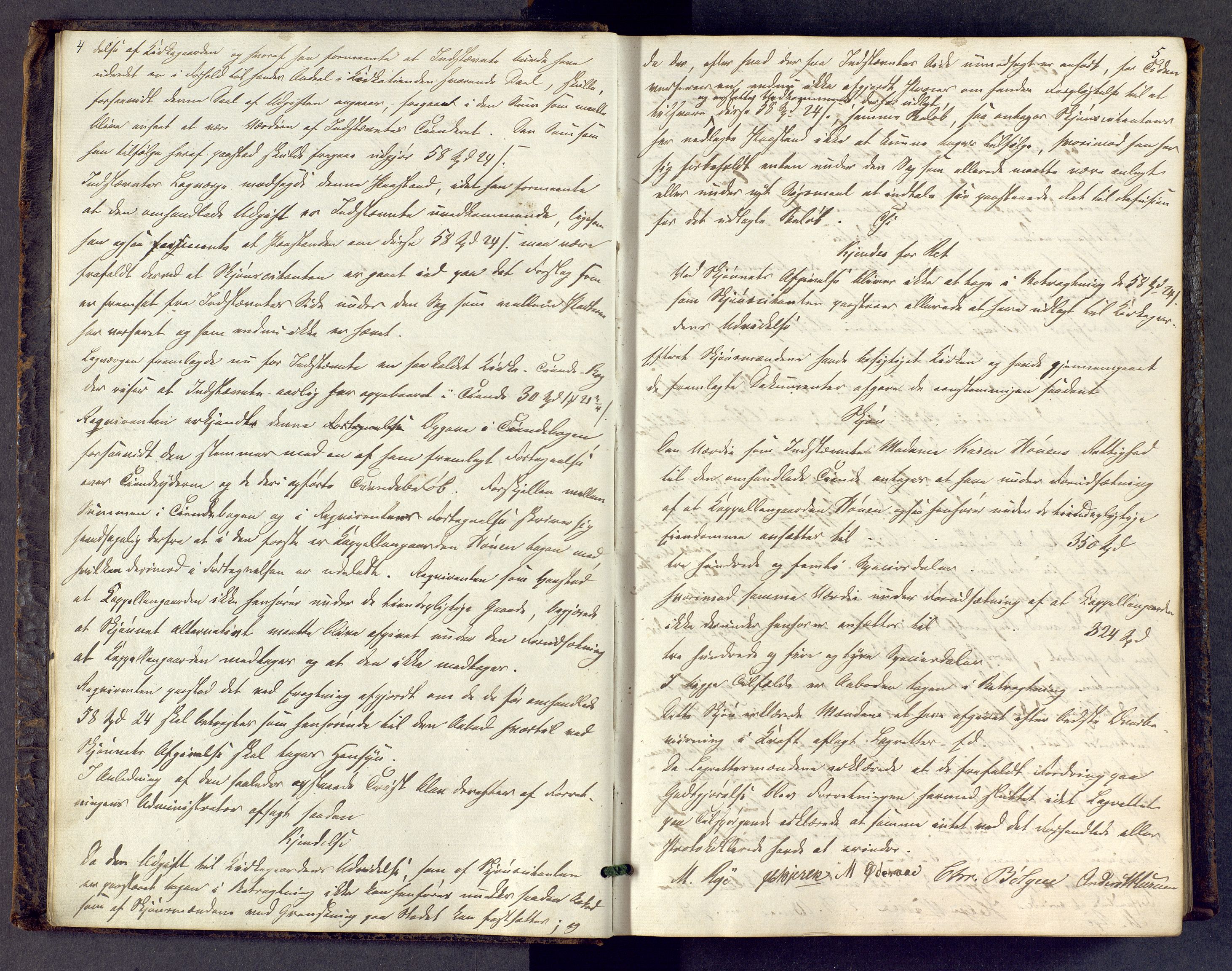 Ringerike sorenskriveri, AV/SAKO-A-105/F/Fc/Fca/L0011: Ekstrarettsprotokoll, 1860-1866, p. 4-5