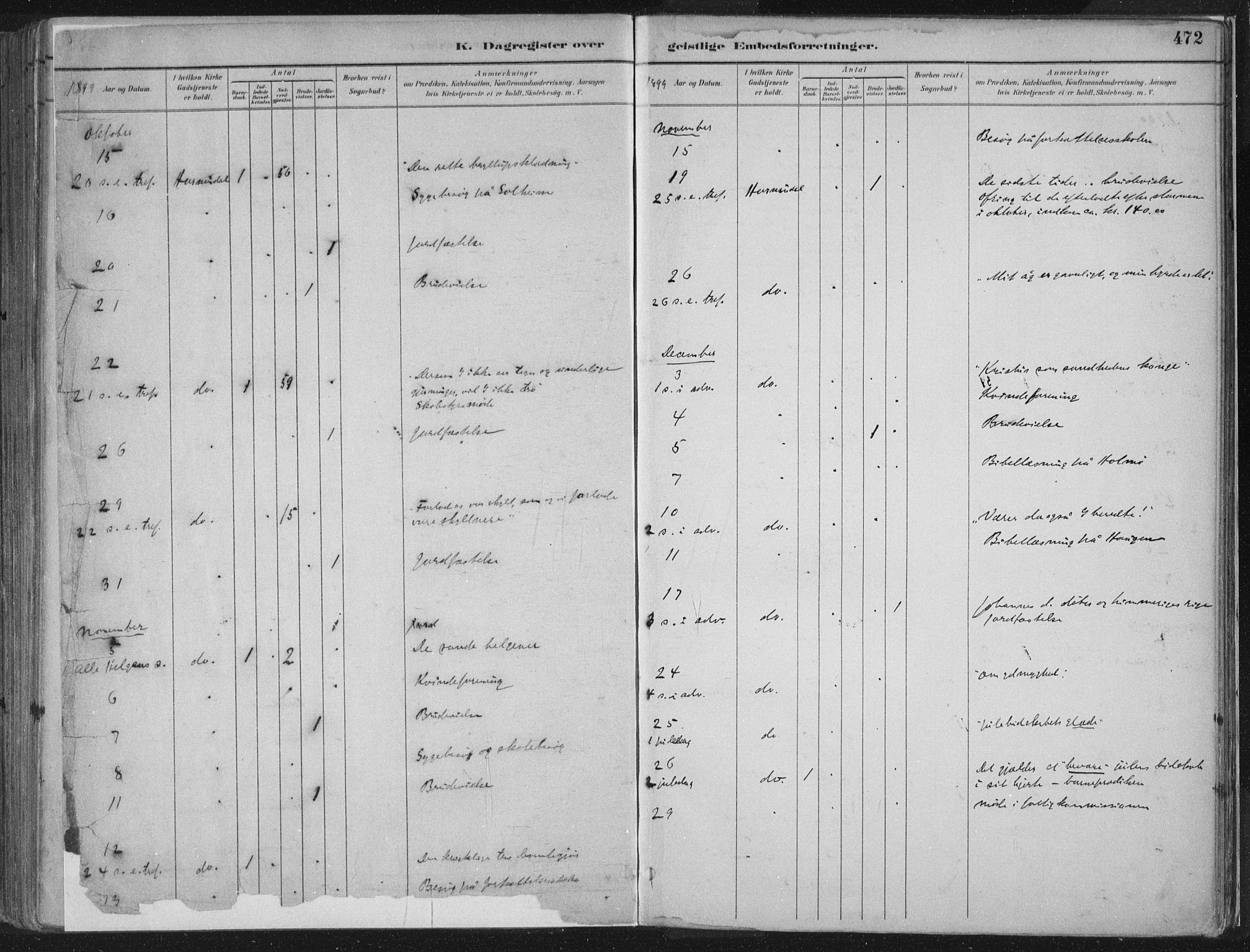 Hornindal sokneprestembete, AV/SAB-A-82401/H/Haa/Haaa/L0003/0002: Parish register (official) no. A 3B, 1885-1917, p. 472