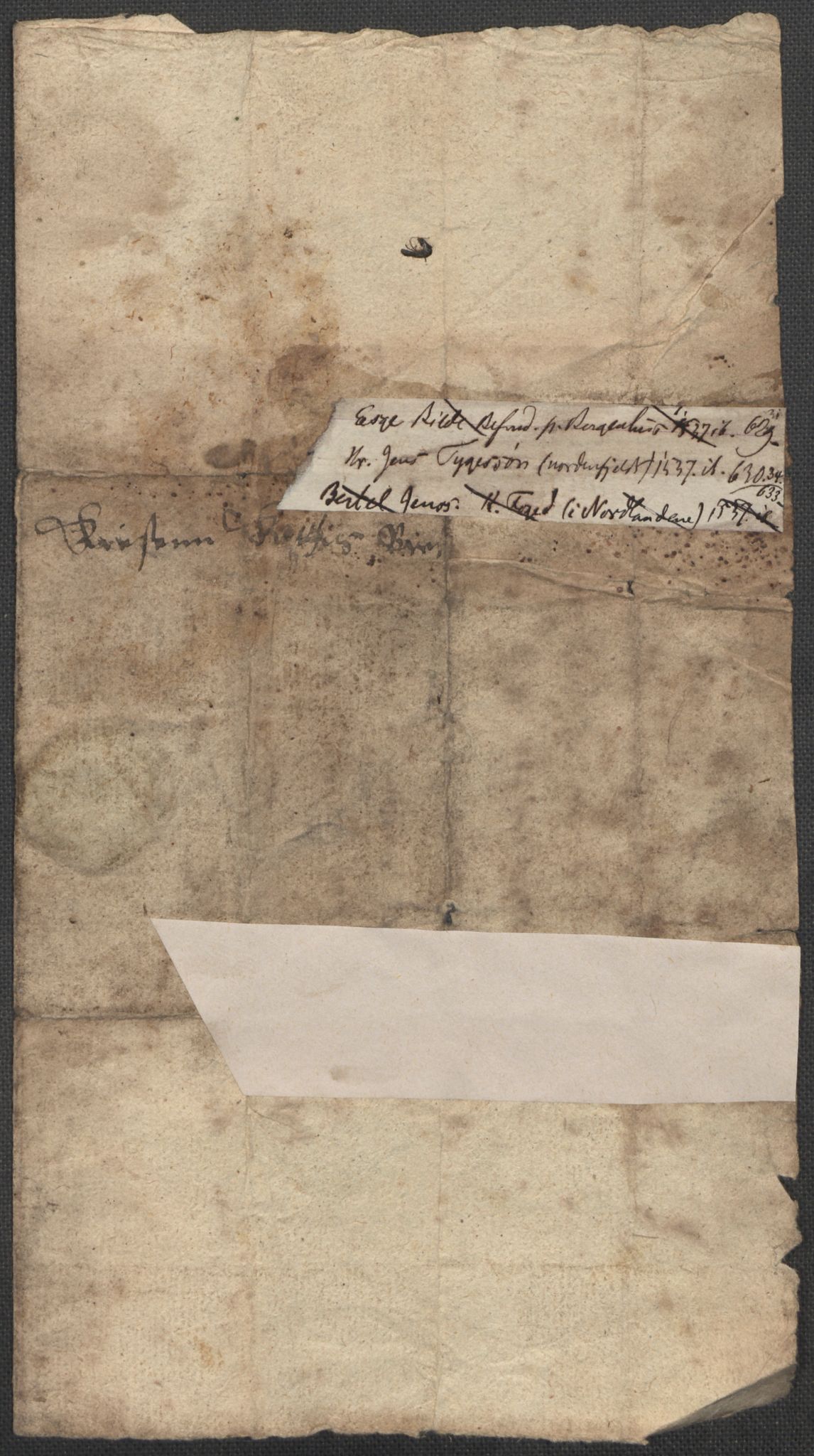 Riksarkivets diplomsamling, AV/RA-EA-5965/F15/L0028: Prestearkiv - Telemark, 1572-1769, p. 7