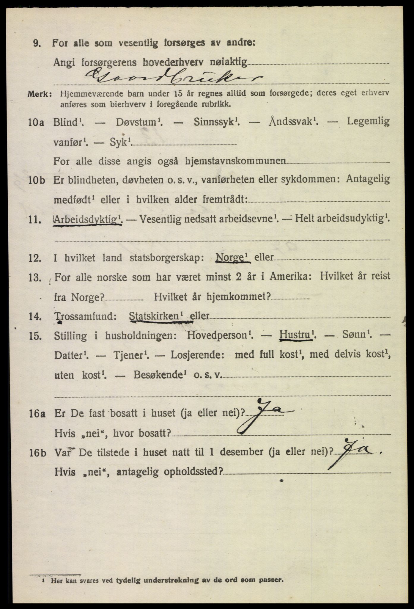 SAH, 1920 census for Eidskog, 1920, p. 12144