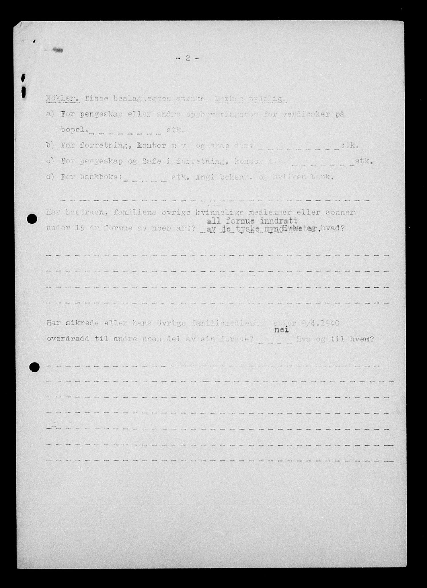 Justisdepartementet, Tilbakeføringskontoret for inndratte formuer, AV/RA-S-1564/H/Hc/Hcd/L0995: --, 1945-1947, p. 275