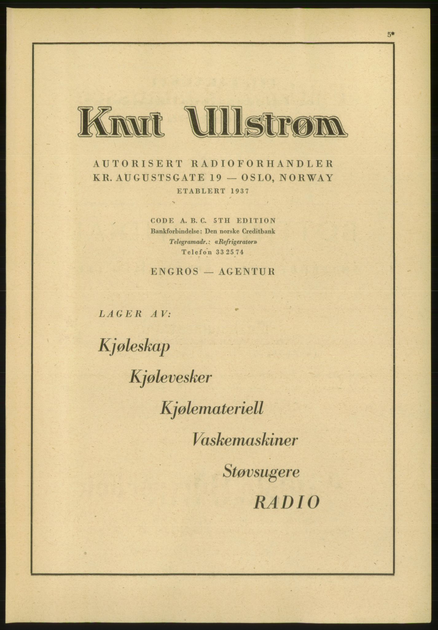 Kristiania/Oslo adressebok, PUBL/-, 1954