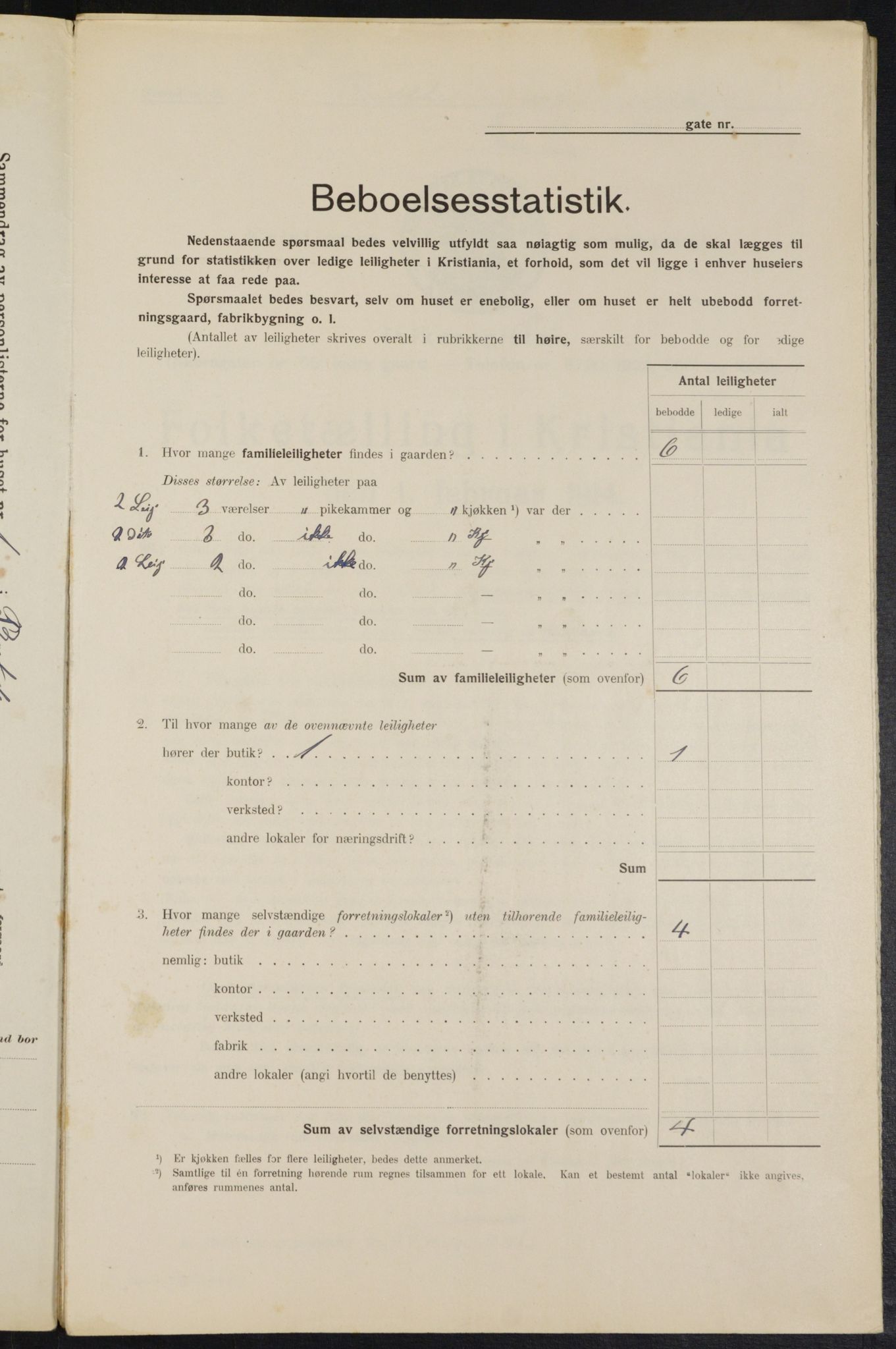 OBA, Municipal Census 1914 for Kristiania, 1914, p. 83936