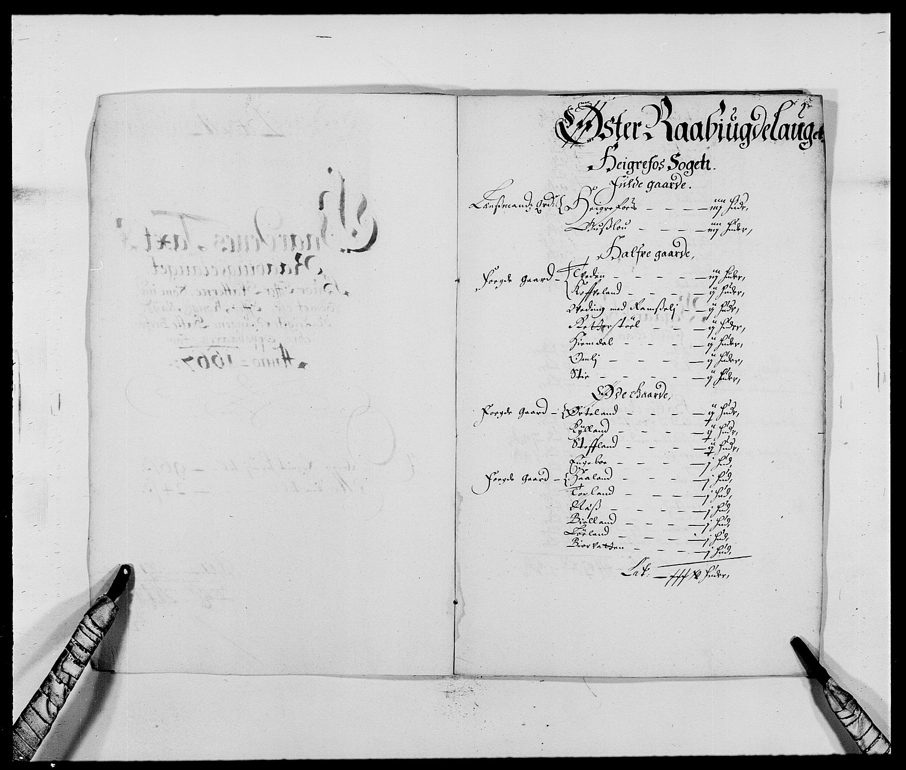 Rentekammeret inntil 1814, Reviderte regnskaper, Fogderegnskap, RA/EA-4092/R40/L2431: Fogderegnskap Råbyggelag, 1664-1668, p. 282