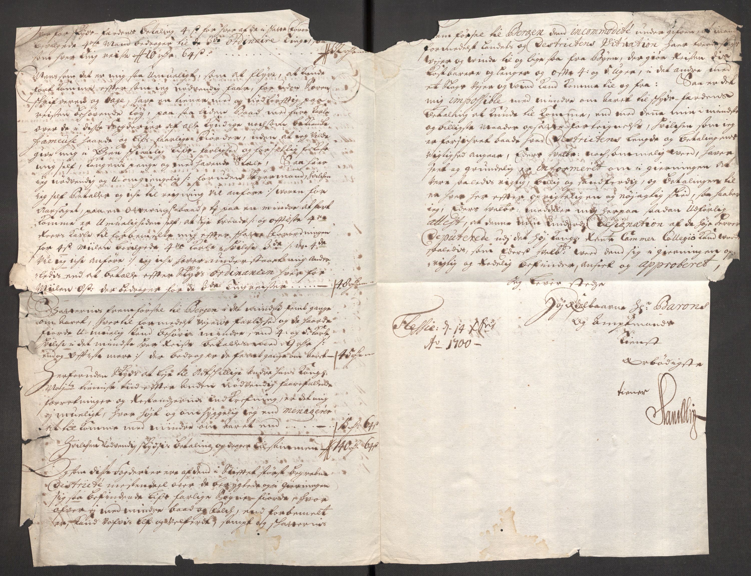 Rentekammeret inntil 1814, Reviderte regnskaper, Fogderegnskap, AV/RA-EA-4092/R52/L3311: Fogderegnskap Sogn, 1700-1701, p. 276