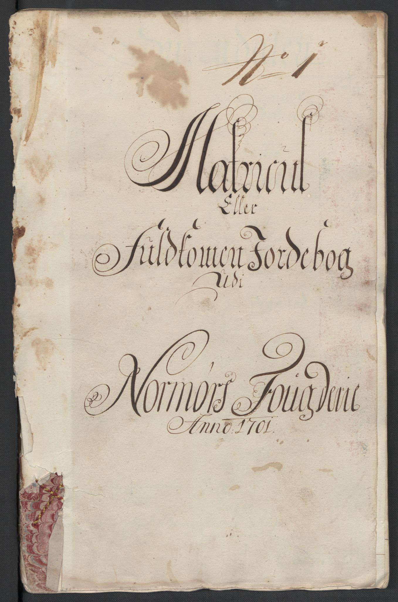 Rentekammeret inntil 1814, Reviderte regnskaper, Fogderegnskap, RA/EA-4092/R56/L3739: Fogderegnskap Nordmøre, 1700-1702, p. 153