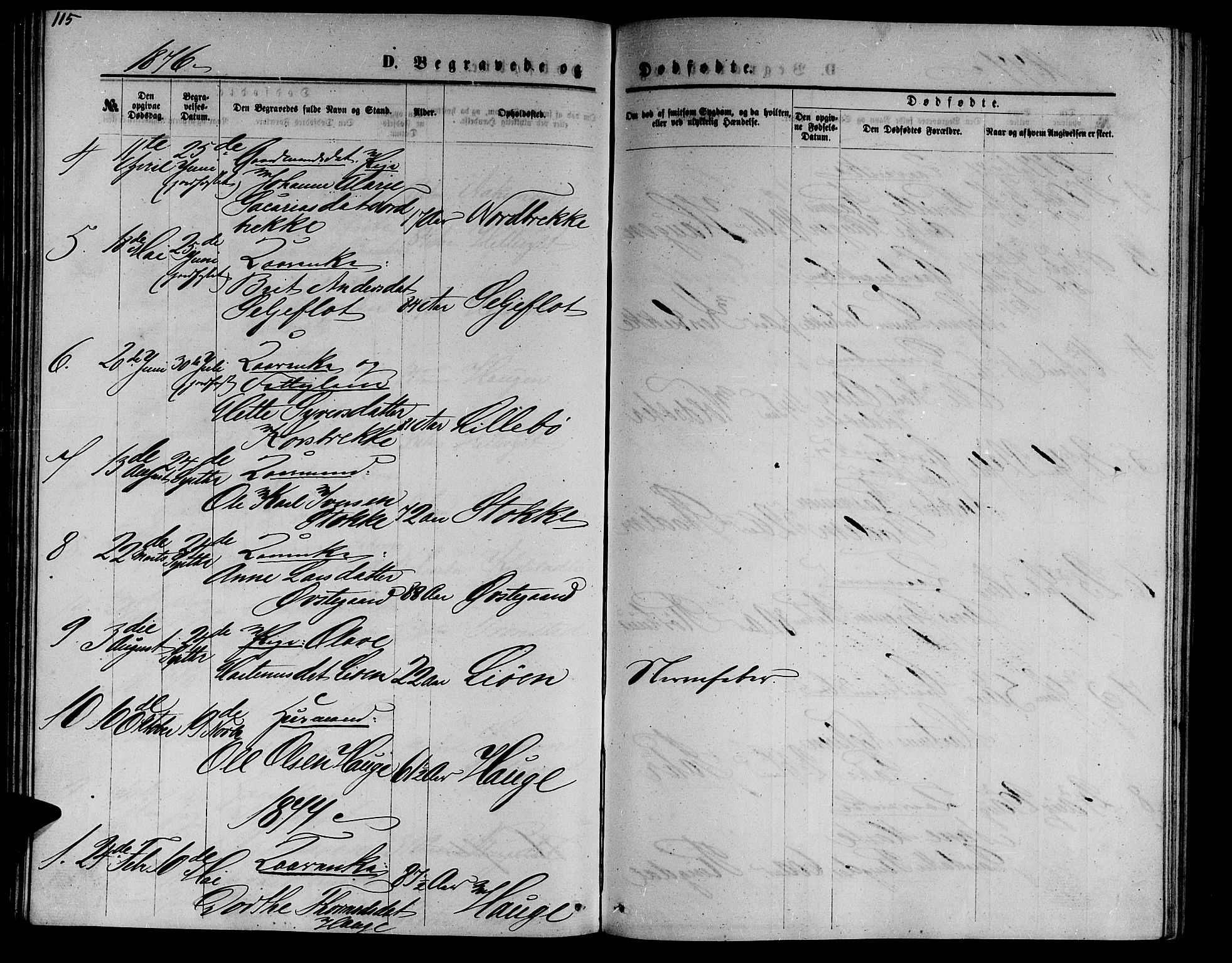 Ministerialprotokoller, klokkerbøker og fødselsregistre - Møre og Romsdal, SAT/A-1454/517/L0229: Parish register (copy) no. 517C02, 1864-1879, p. 115