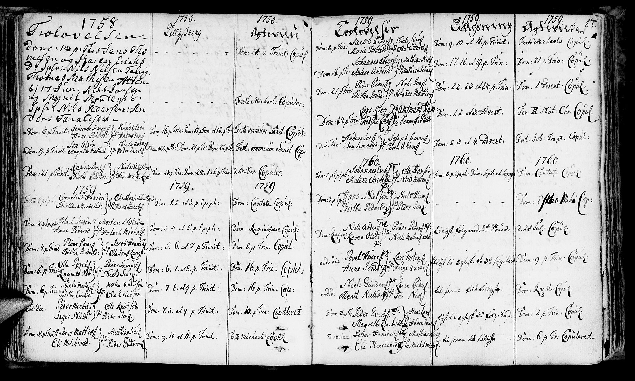 Talvik sokneprestkontor, SATØ/S-1337/H/Ha/L0004kirke: Parish register (official) no. 4, 1752-1772, p. 85