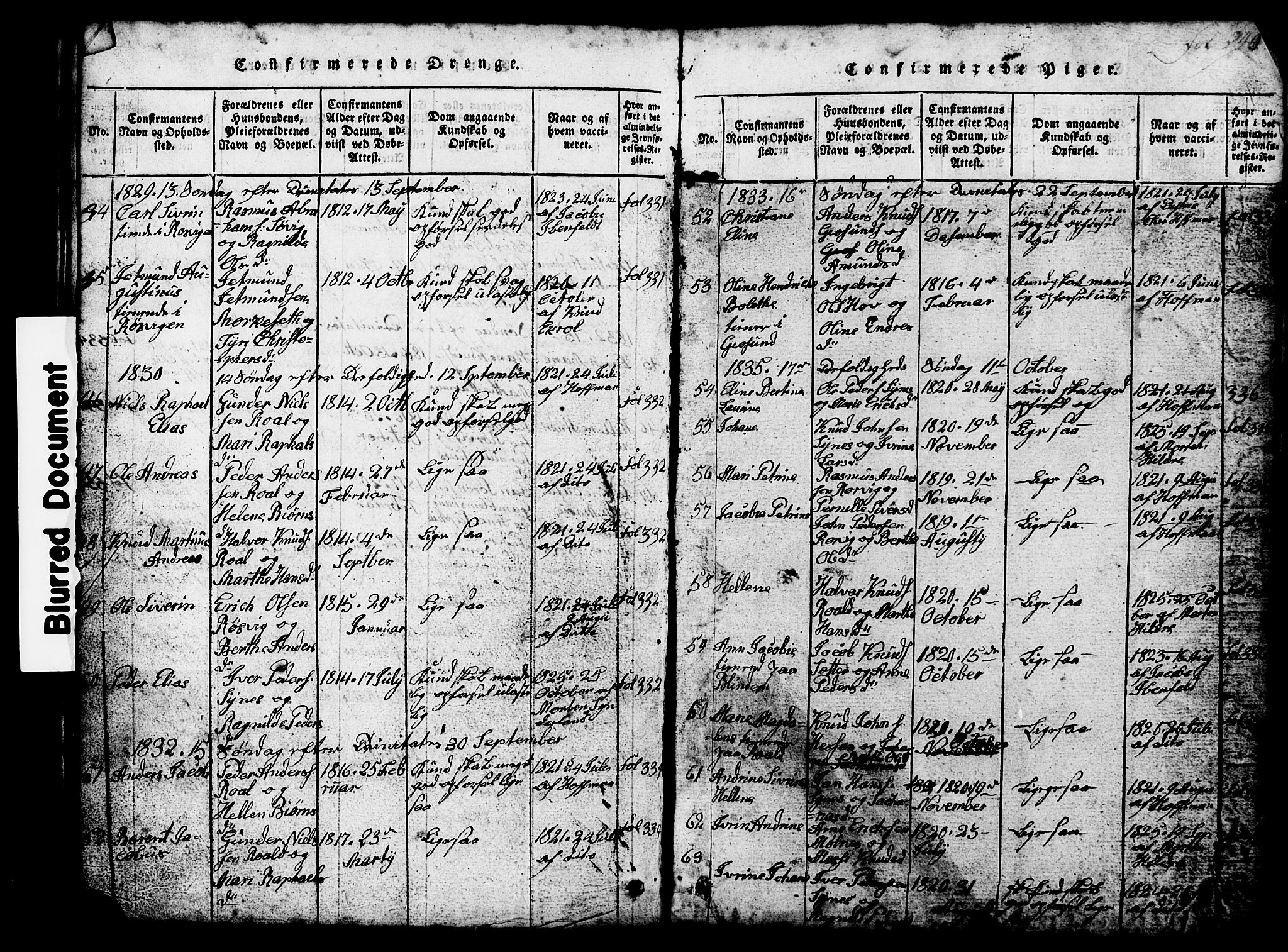 Ministerialprotokoller, klokkerbøker og fødselsregistre - Møre og Romsdal, SAT/A-1454/537/L0520: Parish register (copy) no. 537C01, 1819-1868, p. 240