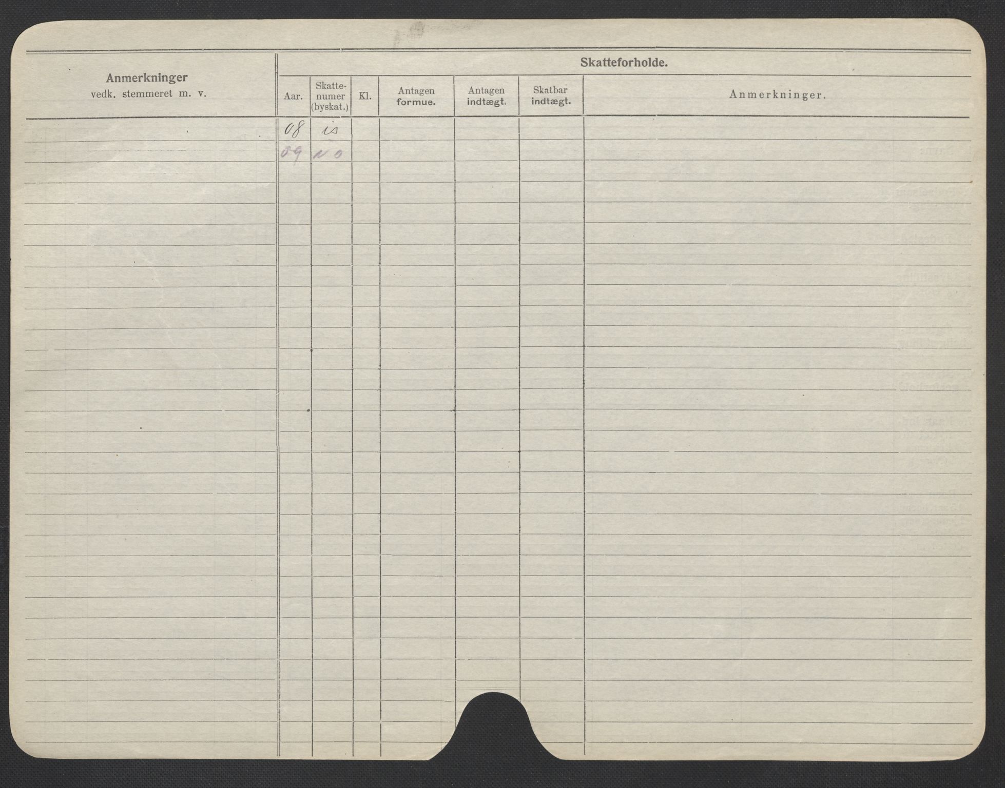 Oslo folkeregister, Registerkort, AV/SAO-A-11715/F/Fa/Fac/L0020: Kvinner, 1906-1914, p. 549b