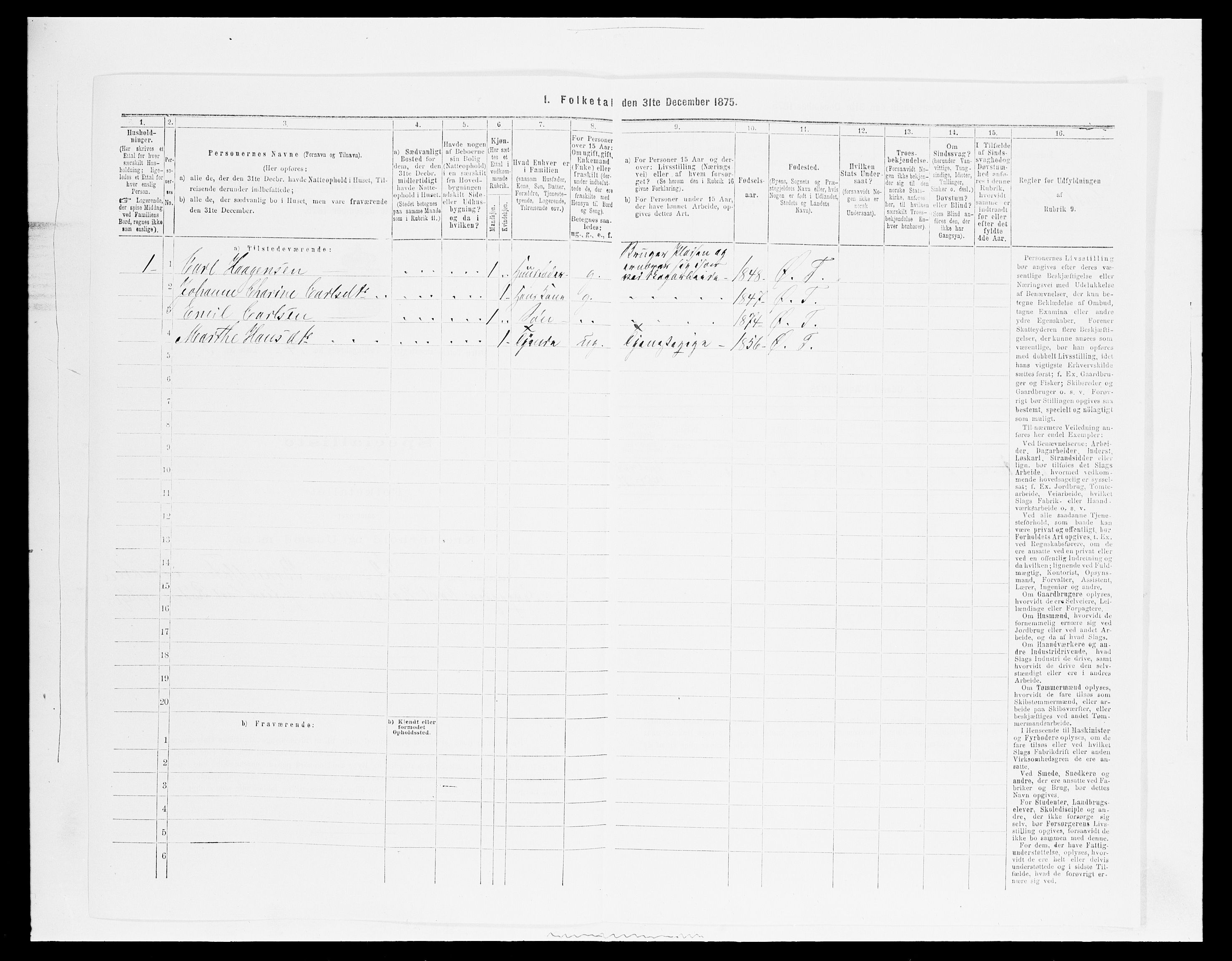SAH, 1875 census for 0528P Østre Toten, 1875, p. 2630