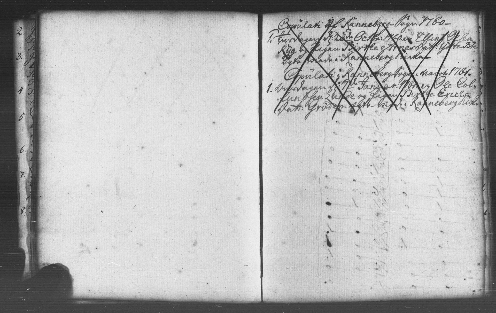 Domkirken sokneprestkontor, SAST/A-101812/001/30/30BB/L0005: Parish register (copy) no. B 5 /2, 1760-1781