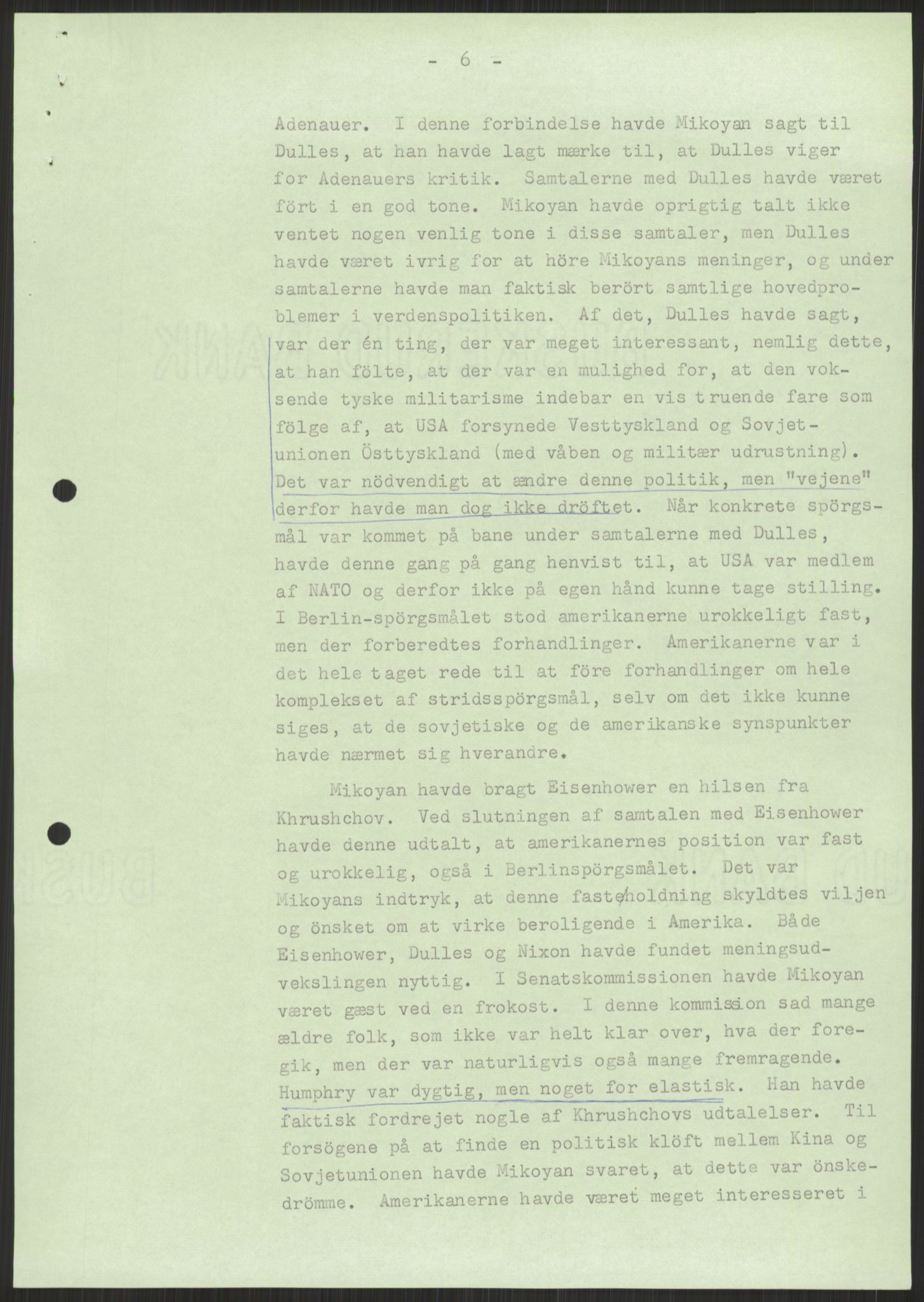 Utenriksdepartementet, RA/S-2259, 1951-1959, p. 127