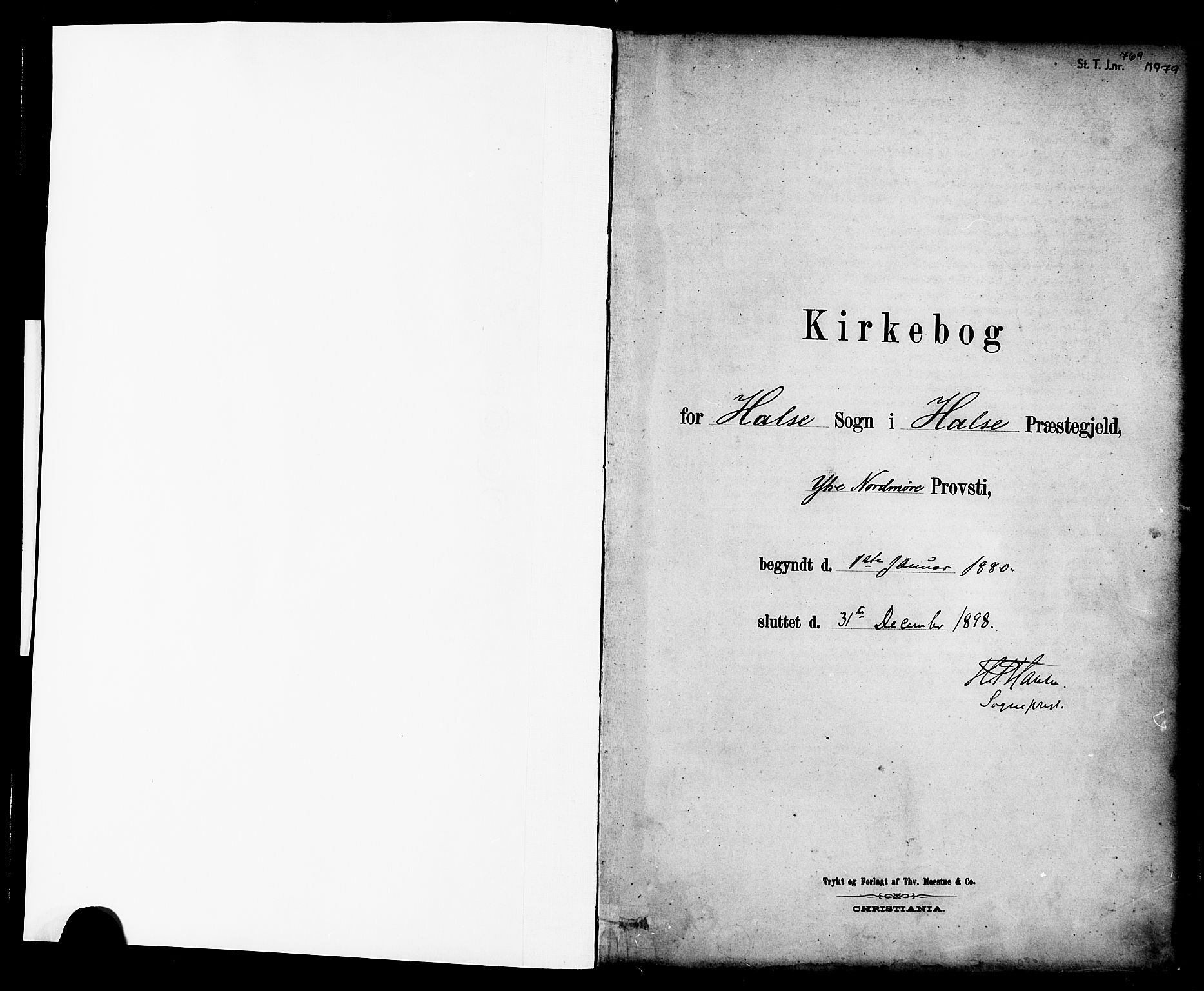 Ministerialprotokoller, klokkerbøker og fødselsregistre - Møre og Romsdal, SAT/A-1454/576/L0885: Parish register (official) no. 576A03, 1880-1898