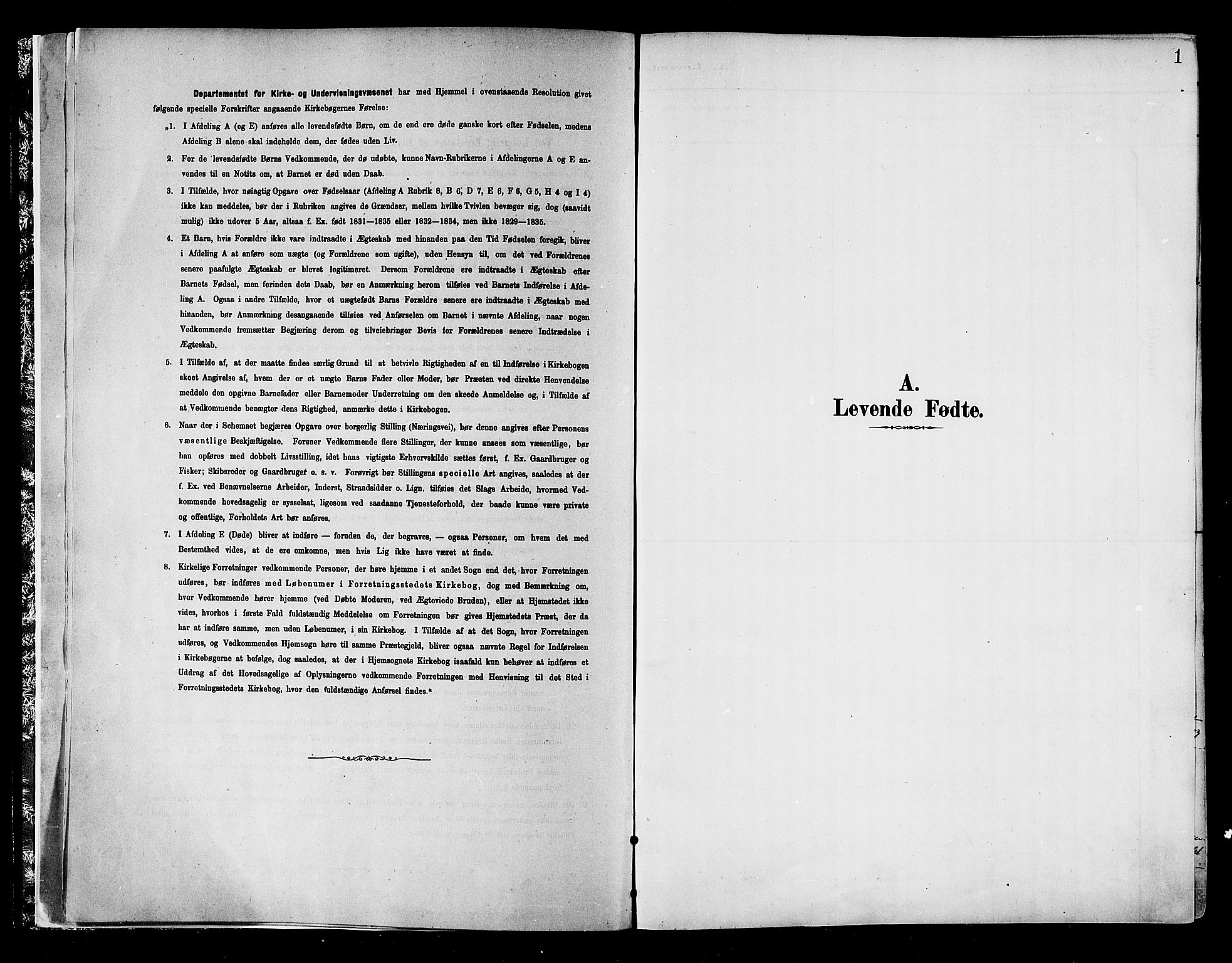 Skjervøy sokneprestkontor, AV/SATØ-S-1300/H/Ha/Haa/L0010kirke: Parish register (official) no. 10, 1887-1898, p. 1