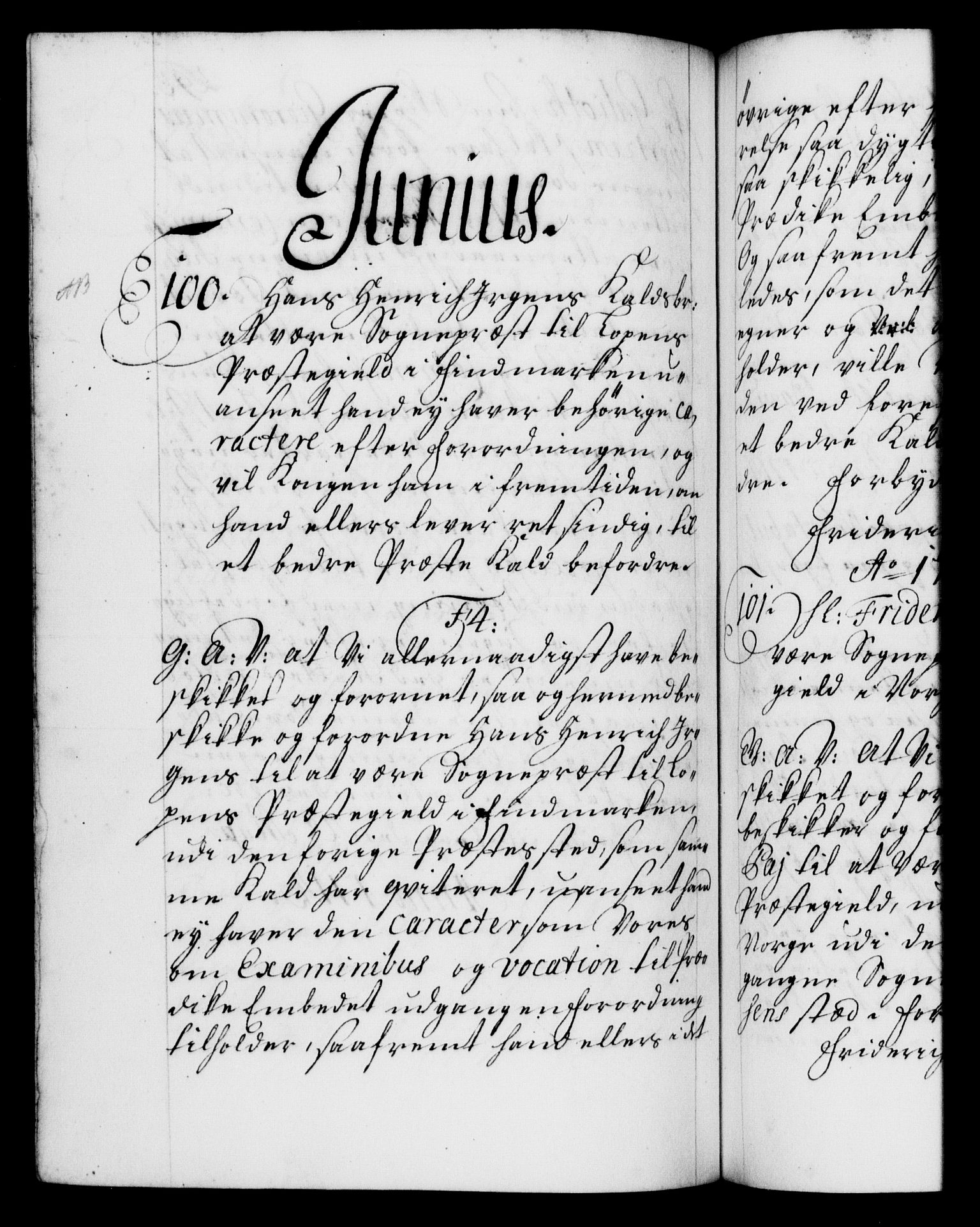 Danske Kanselli 1572-1799, AV/RA-EA-3023/F/Fc/Fca/Fcaa/L0021: Norske registre, 1712-1715, p. 293b