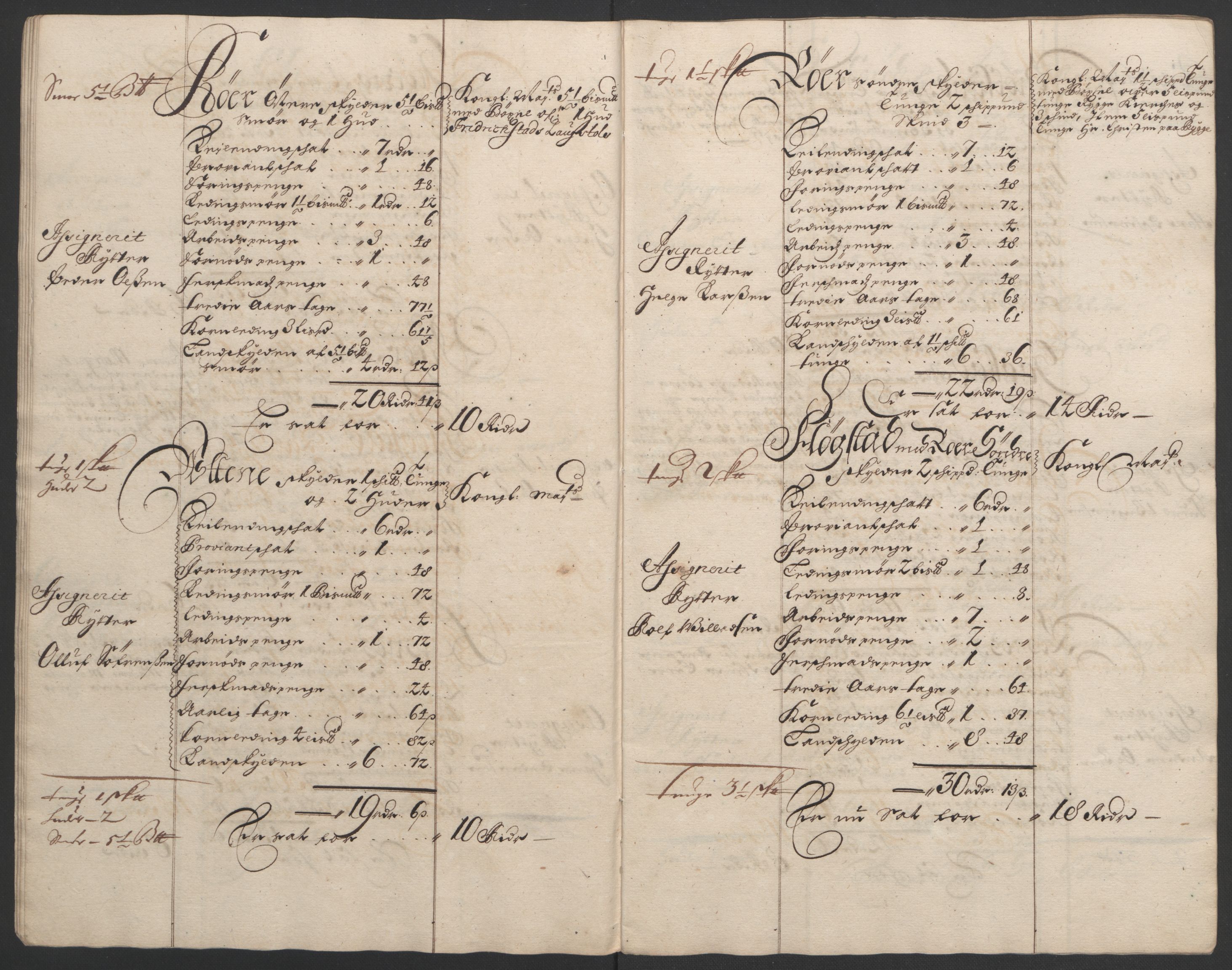 Rentekammeret inntil 1814, Reviderte regnskaper, Fogderegnskap, AV/RA-EA-4092/R02/L0108: Fogderegnskap Moss og Verne kloster, 1692-1693, p. 354