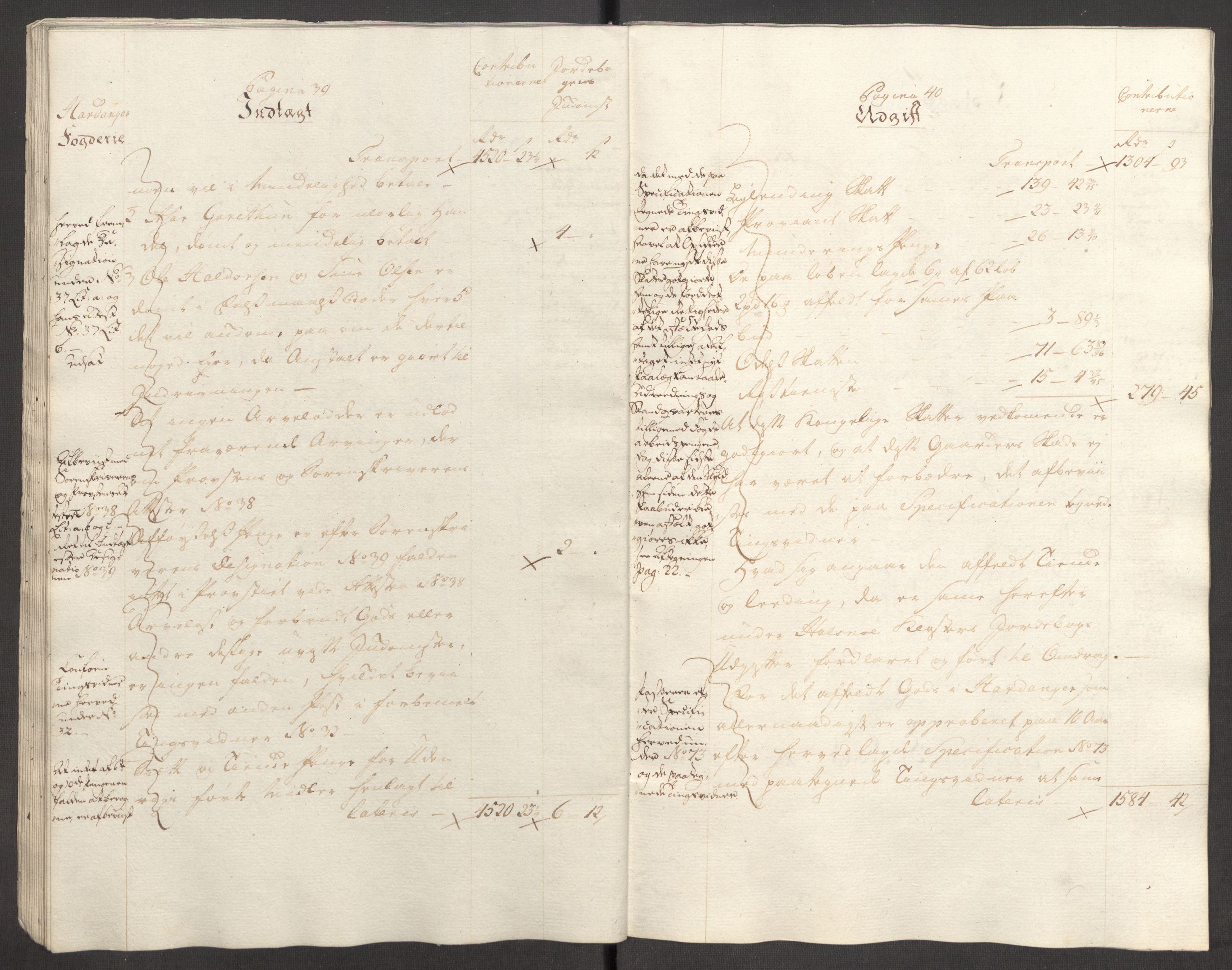 Rentekammeret inntil 1814, Reviderte regnskaper, Fogderegnskap, AV/RA-EA-4092/R48/L3097: Fogderegnskap Sunnhordland og Hardanger, 1781, p. 24